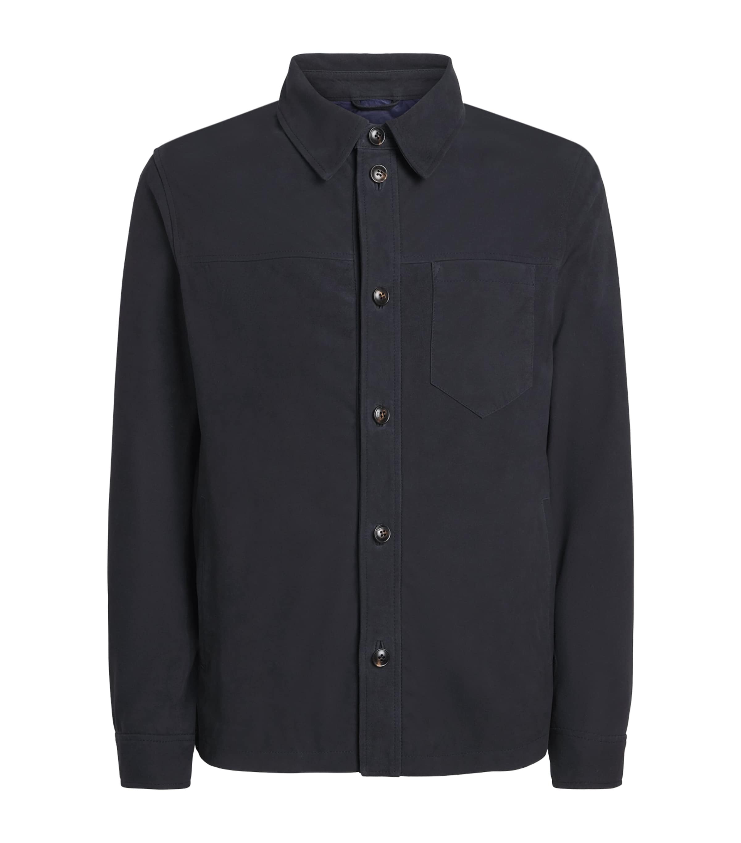 Suede Overshirt