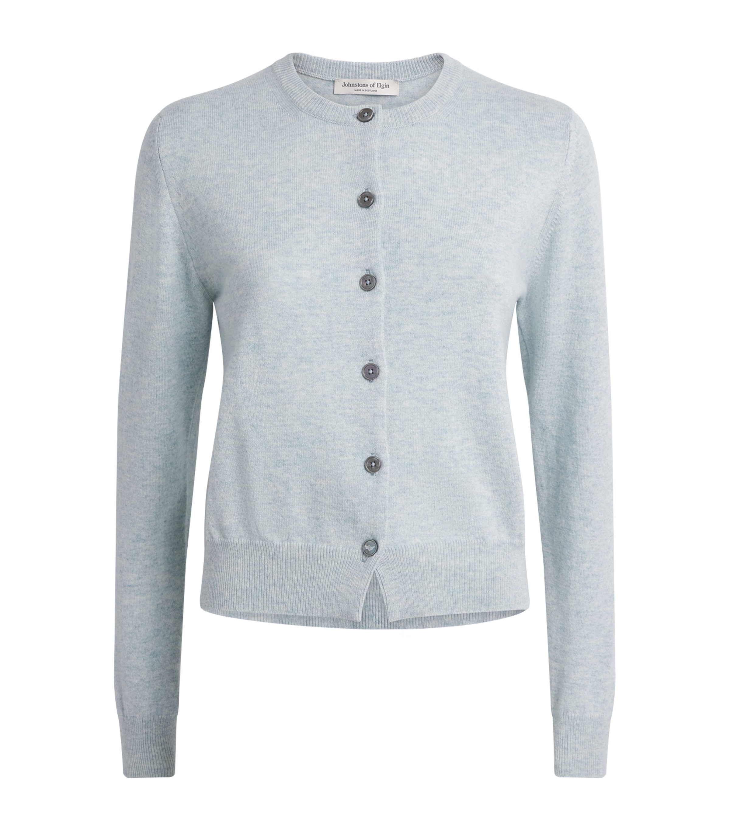 Johnstons Of Elgin Womens Cashmere Iris Cardigan Lunan Mint