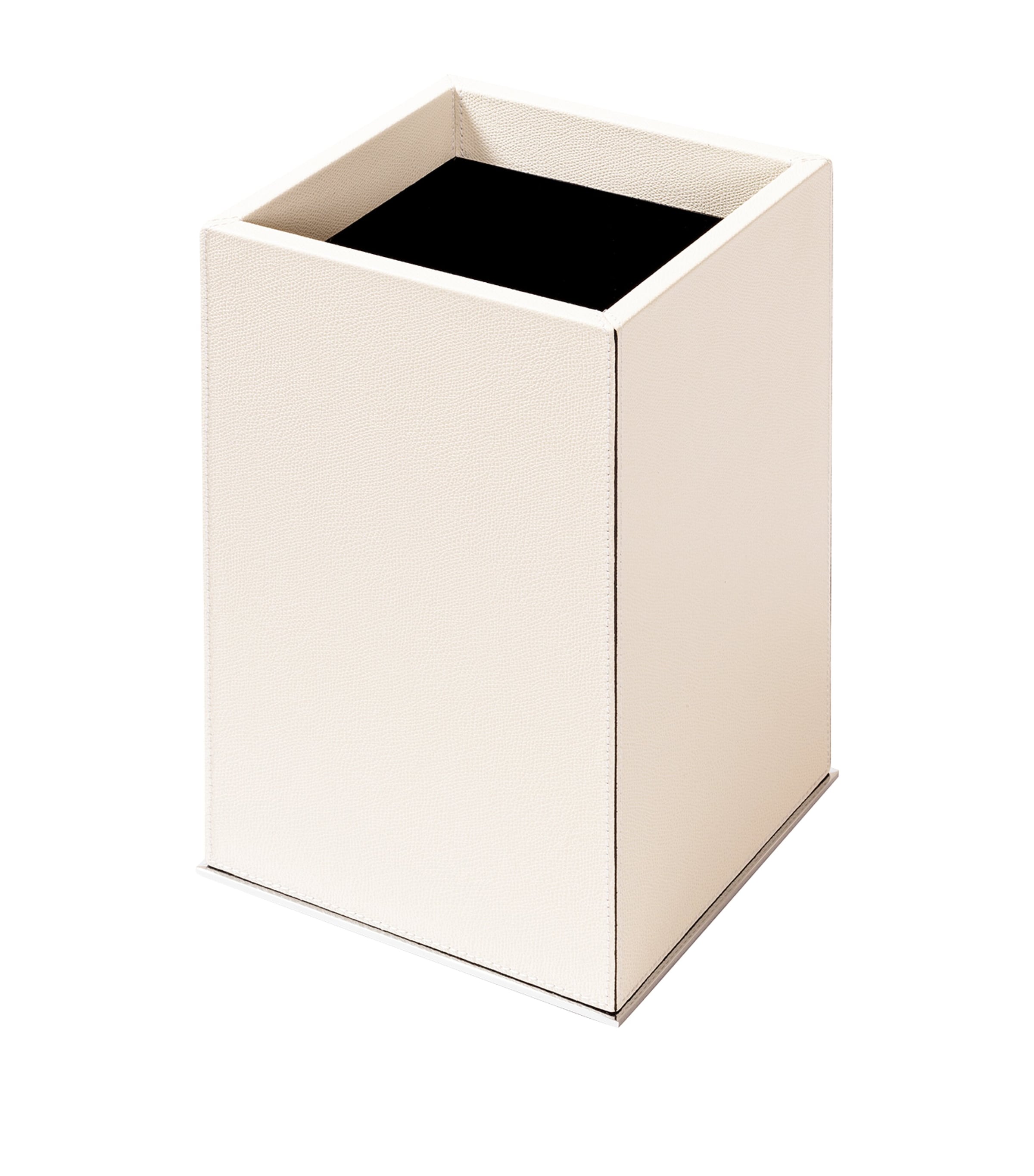 Giobagnara Leather-Trim Firenze Bin Off White