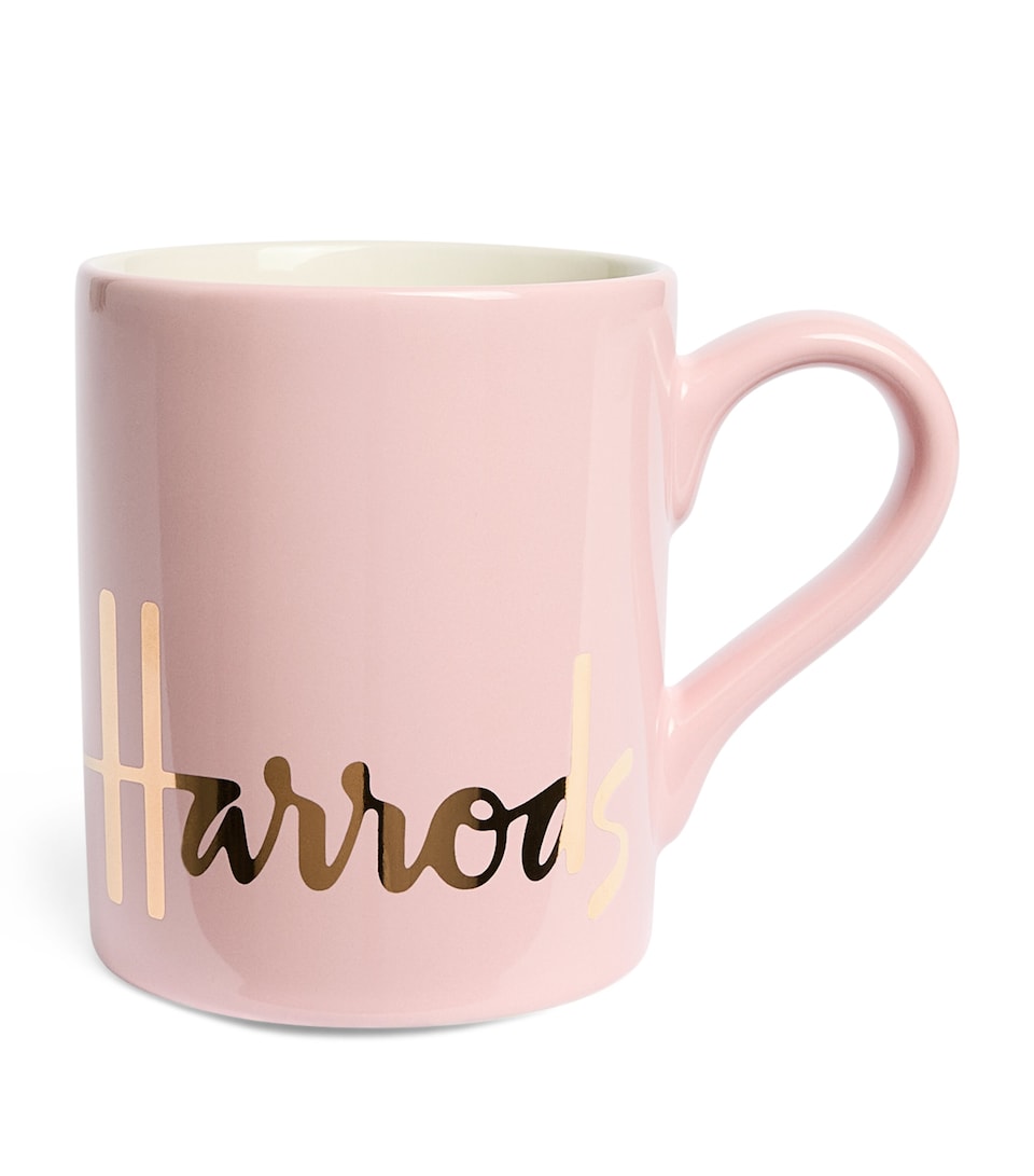 Harrods Logo Mug Pink