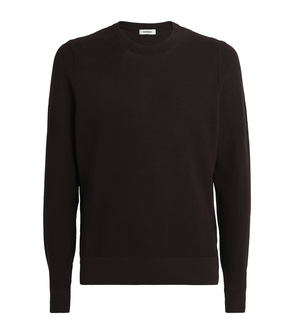 Cotton Knitted Sweatshirt