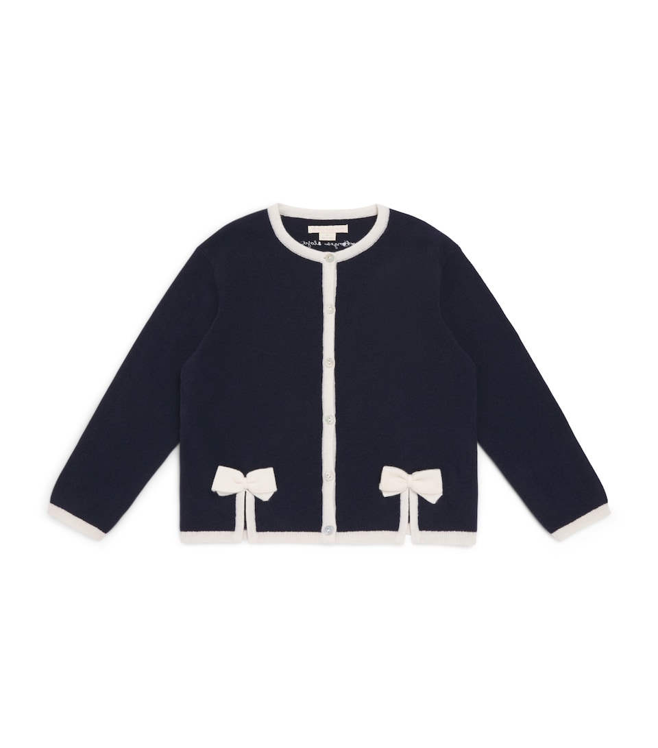 KONGES SLOJD Alette Cardigan (18 Months - 10 Years) Navy Blazer