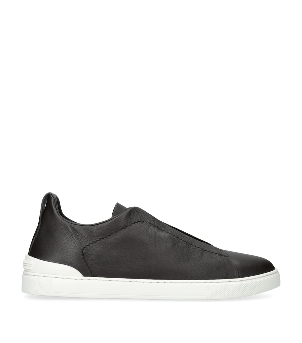 Leather Triple Stitch SECONDSKIN Sneakers