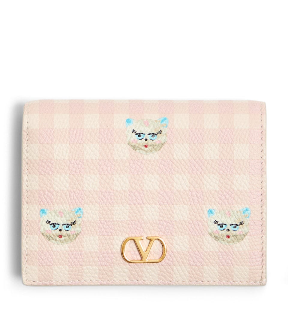 Leather Le Chat de la Maison Wallet