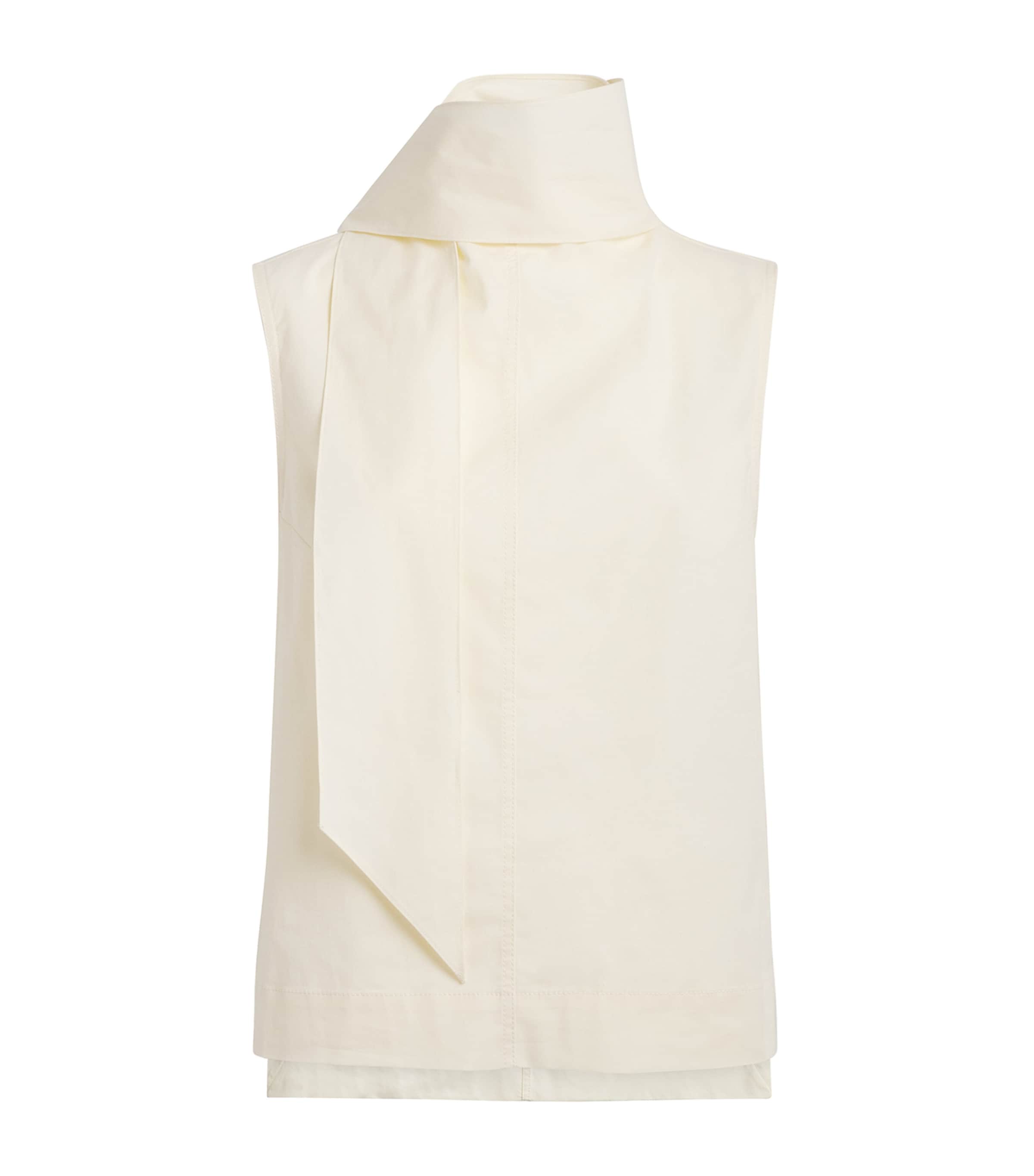 Brandon Maxwell Womens The Finn Blouse Butter Yellow