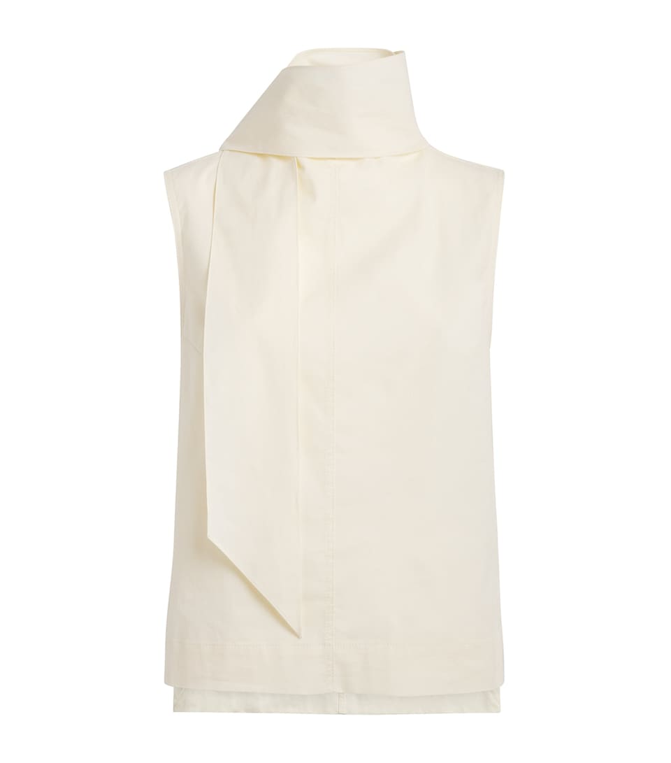 Brandon Maxwell Womens The Finn Blouse Butter Yellow