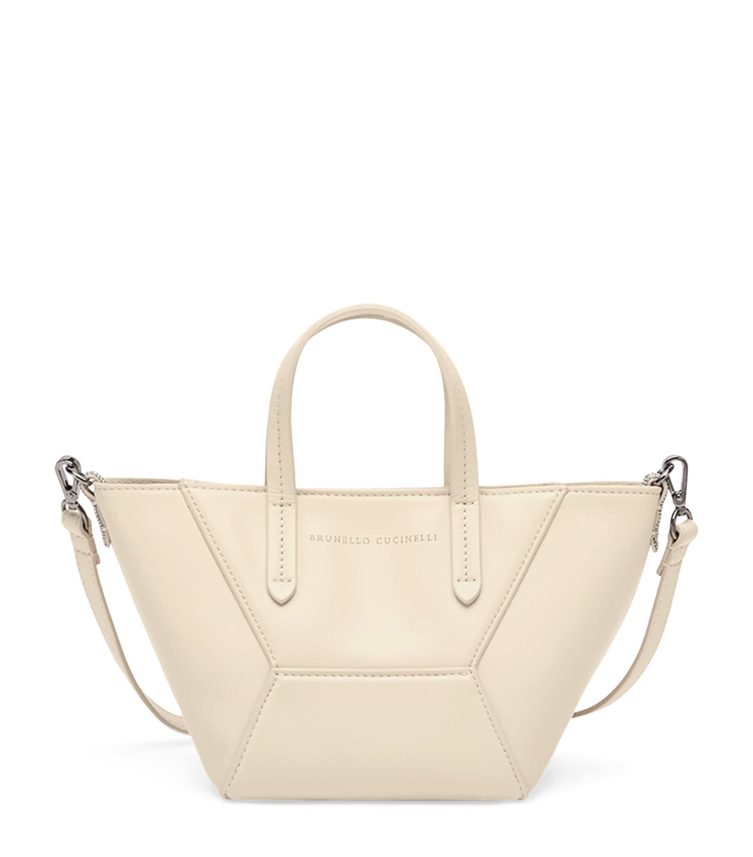 Mini Calfskin BC Duo Tote Bag