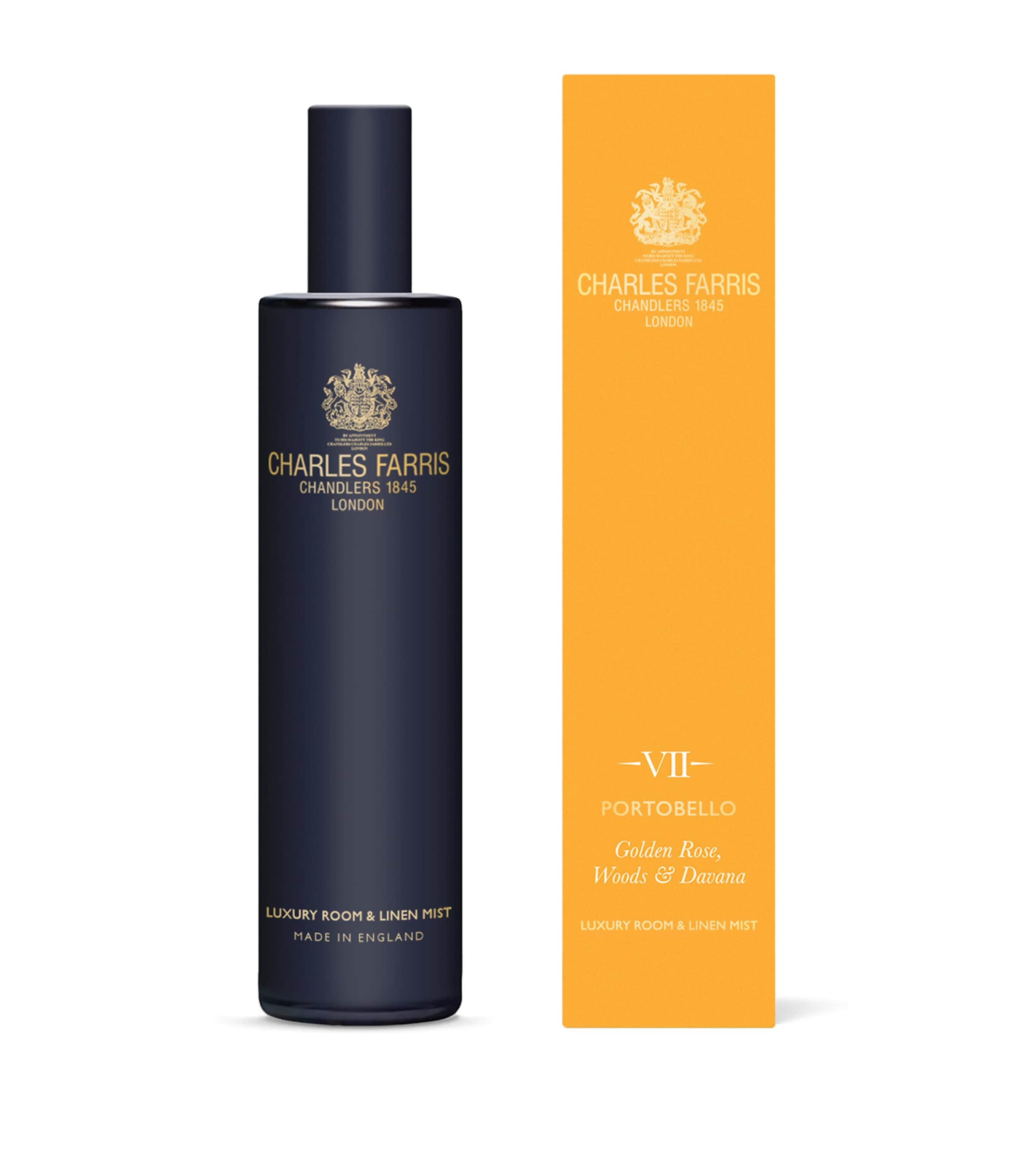 Charles Farris Portobello Room & Linen Mist (100ml) Yellow