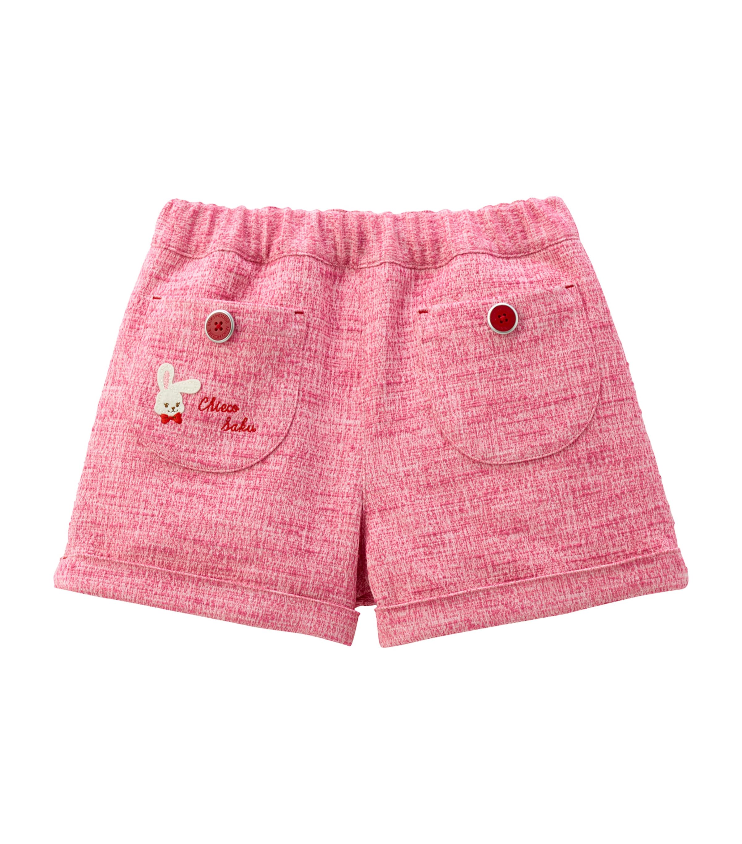Tweed Embroidered Chieco Shorts (2-7 Years)