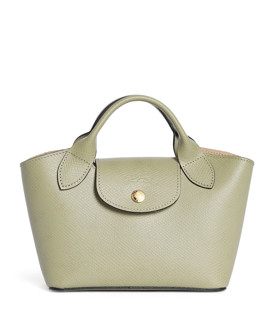 Longchamp Extra-Small Leather Épure Tote Bag Amande