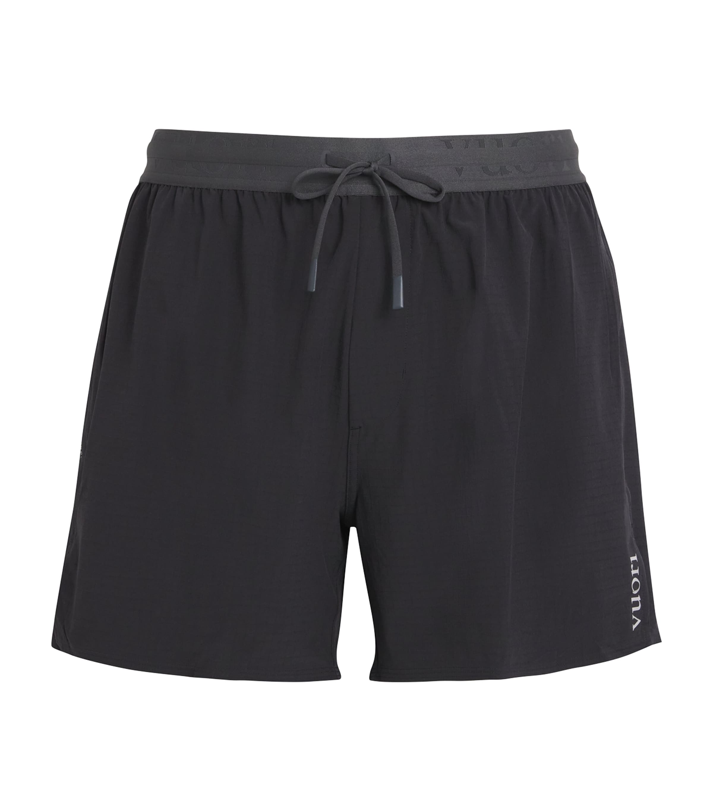 VUORI Mens 5’’ Lined Terrain Shorts Blk Black