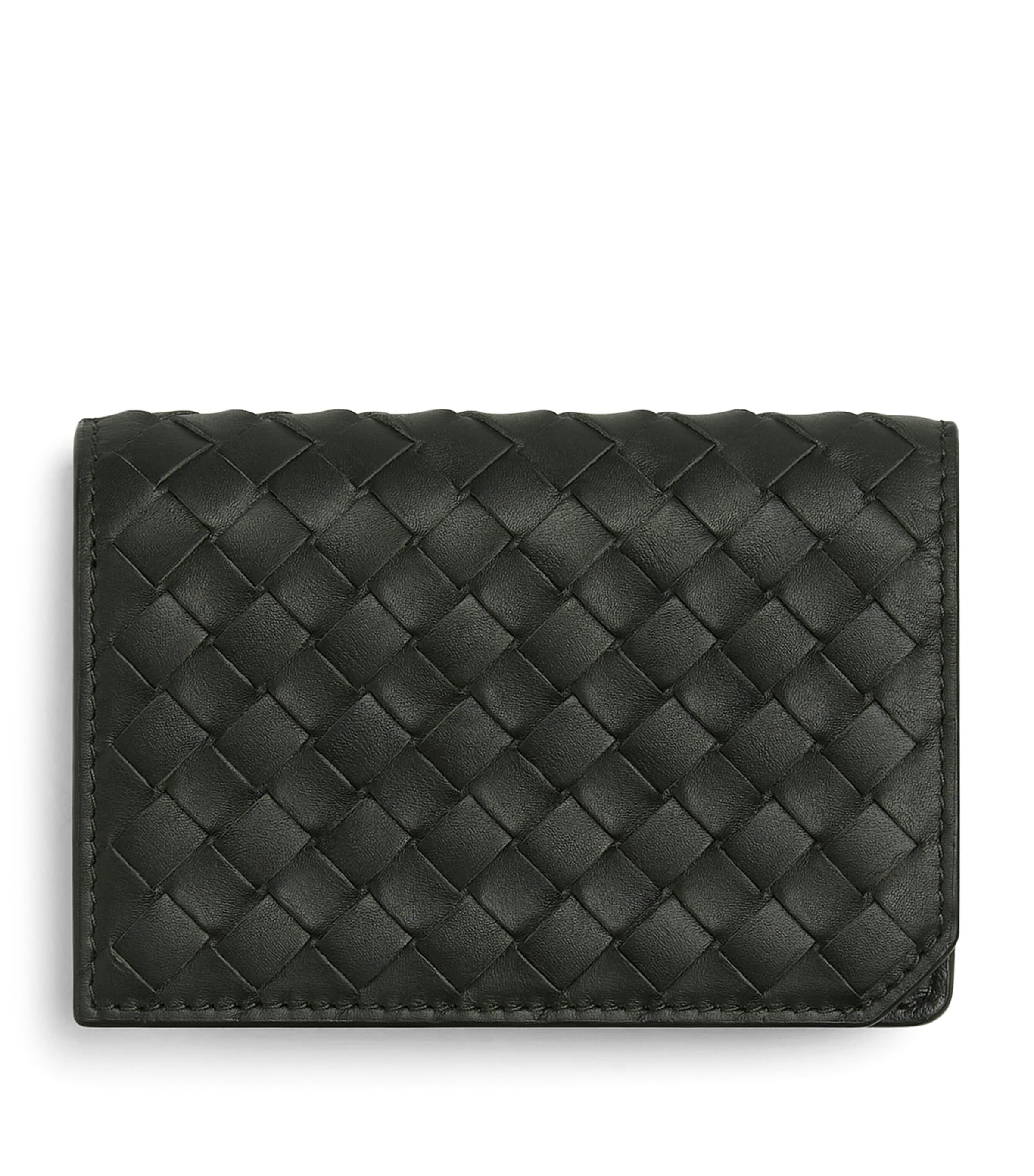 折りたたみ財布 BOTTEGA VENETA Intrecciato Card Holder Finecone 796324VC Bottega Veneta Leather Intrecciato Zipped Card Holder