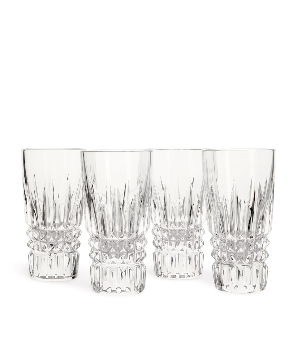 Set of 4 Lismore Diamond Shot Glasses (300ml)