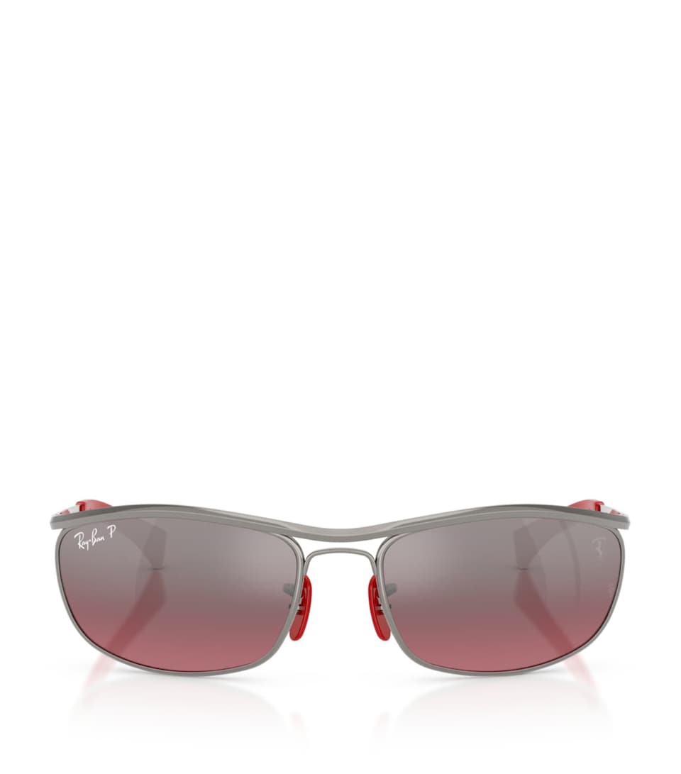 Ray-Ban Scuderia Ferrari Collection Oval Sunglasses Grey