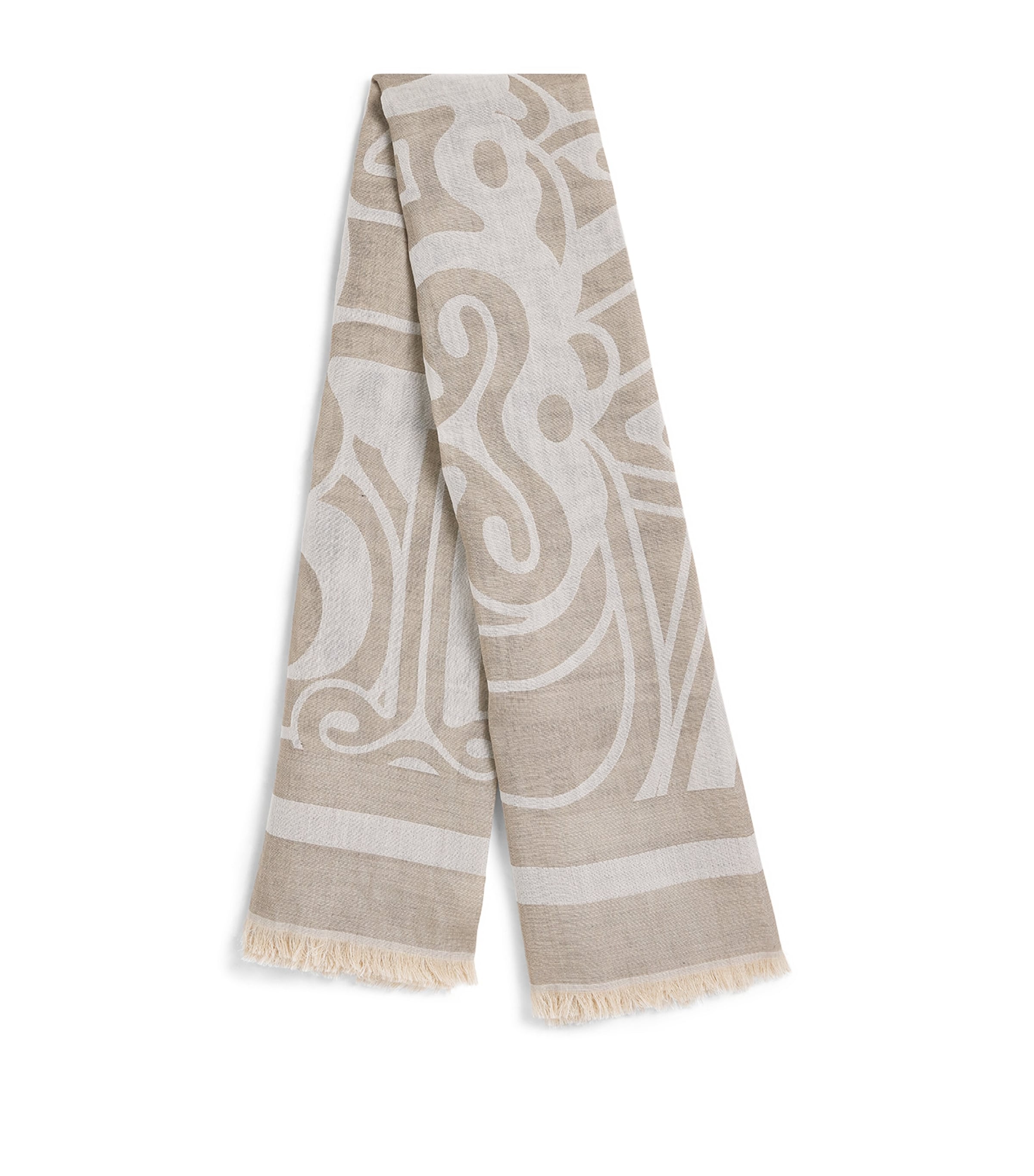 スカーフ MAX MARA BEIGE VISCOSE BLEND WHISKY SCARF スカーフ