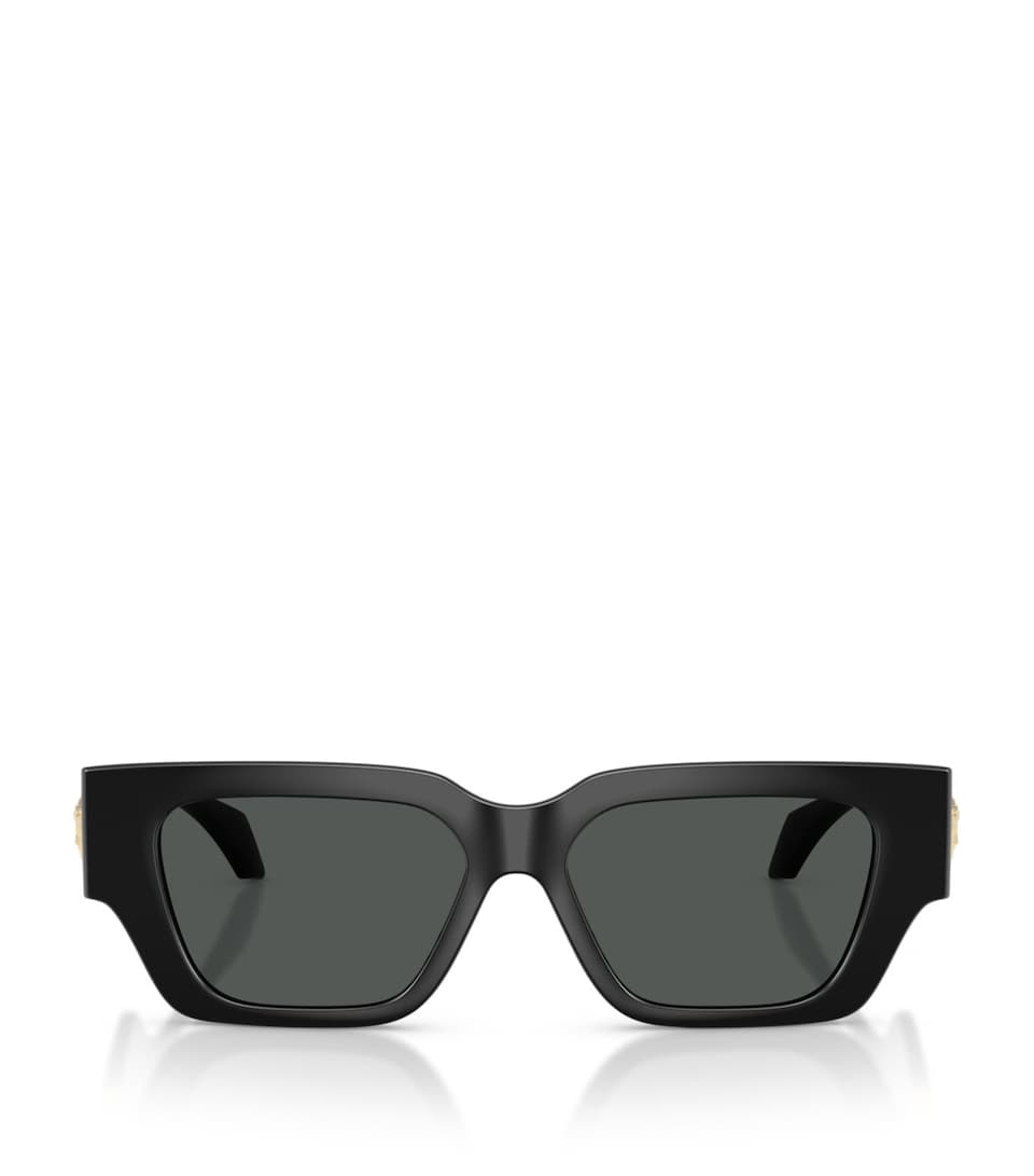 Versace VE4497U Rectangle Sunglasses Black