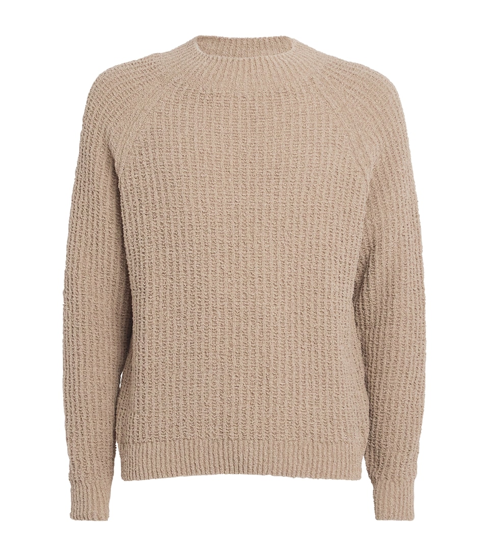 Sunflower Mens Organic Cotton-Blend Hendrix Sweater Beige
