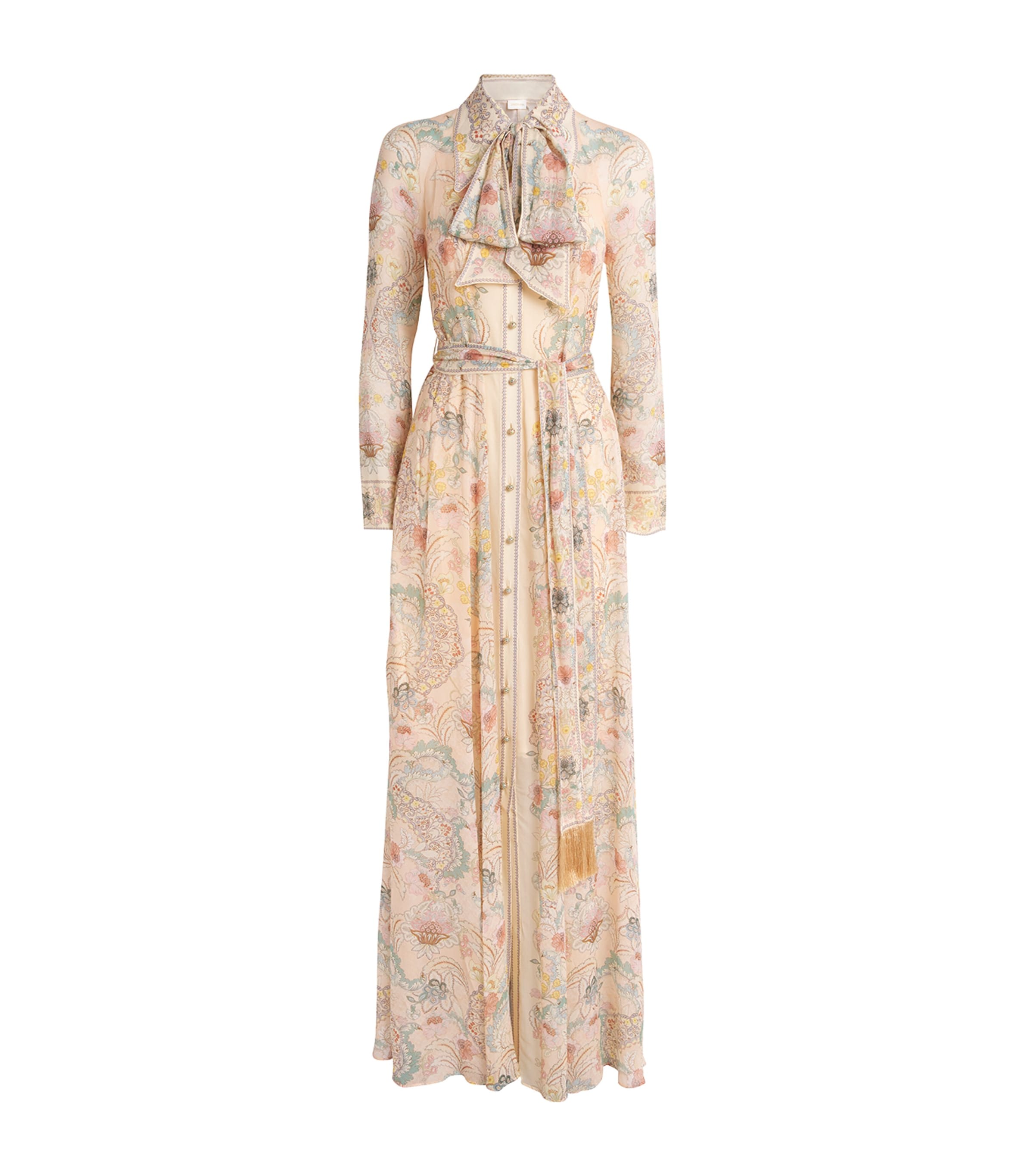 Floral Rebellion Maxi Shirt Dress