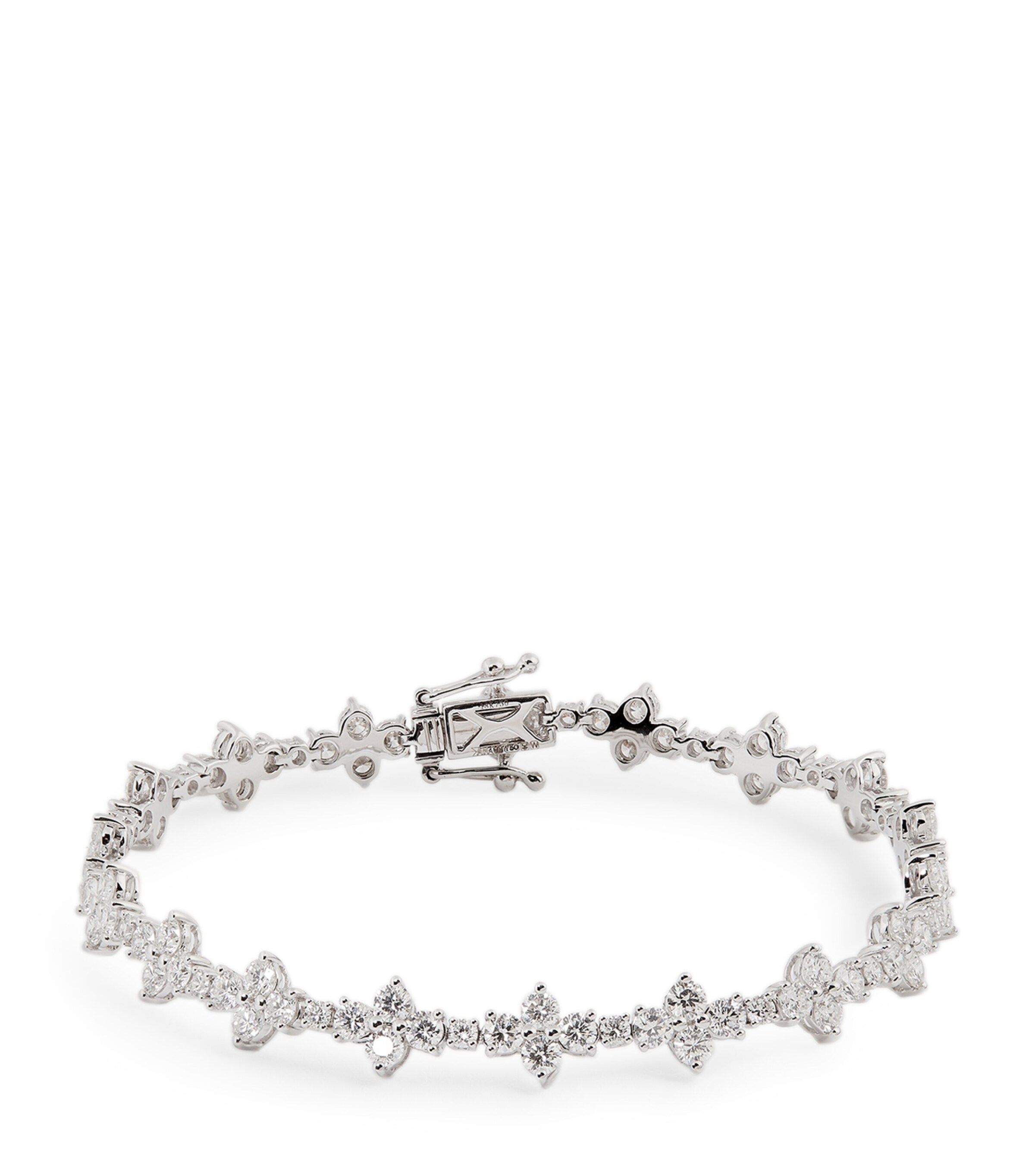 White Gold and Diamond Vivi Tennis Bracelet