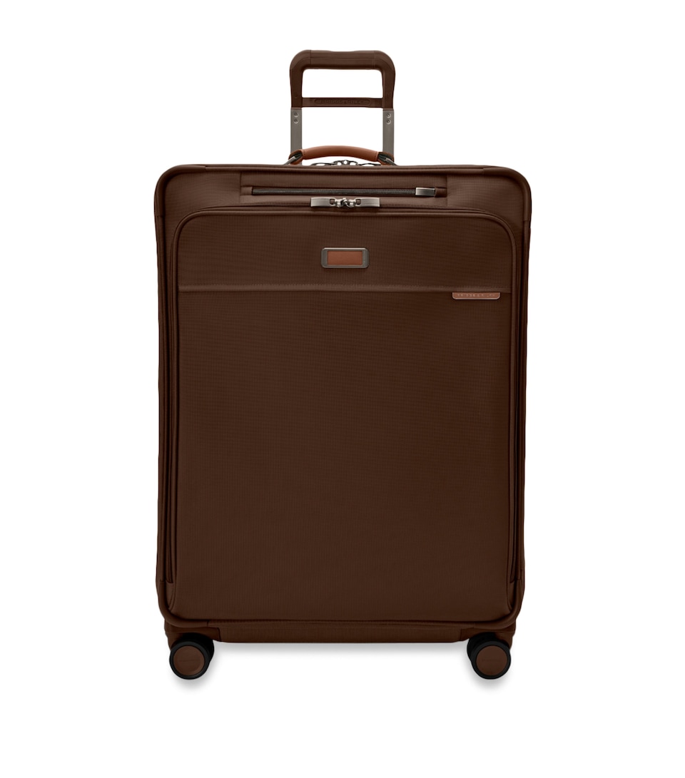 Briggs & Riley Large Baseline Expandable Spinner Suitcase (74cm) Chocolate