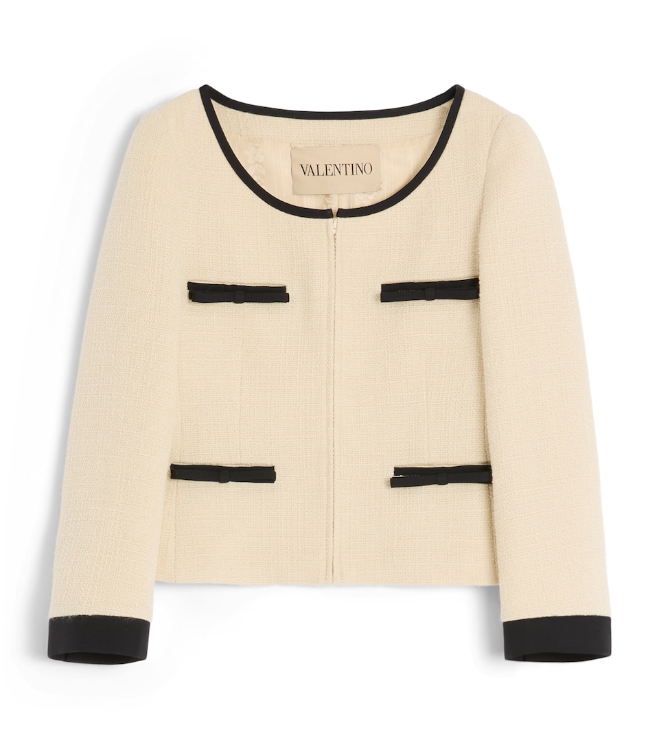Virgin Wool-Blend Jacket