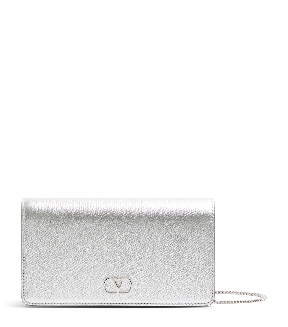 Mini Leather VLogo Signature Shoulder Bag