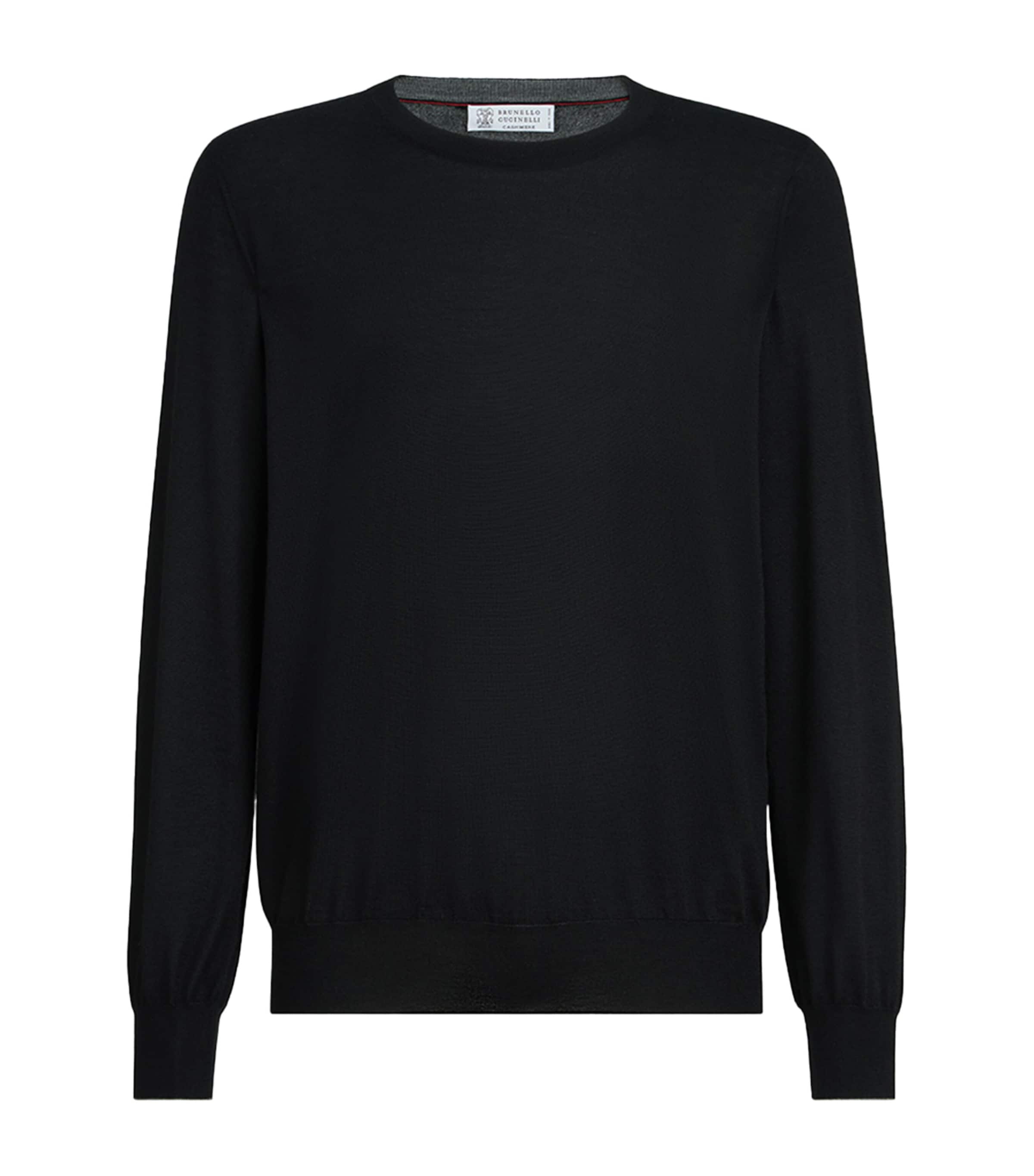 Brunello Cucinelli Mens Cashmere-Silk Crew-Neck Sweater