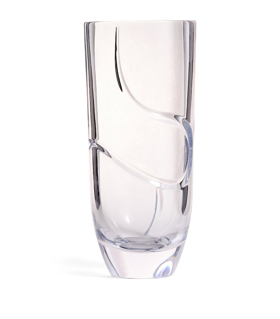 Wedgwood x Vera Wang Luxe Graphite Vase (20cm) Clear
