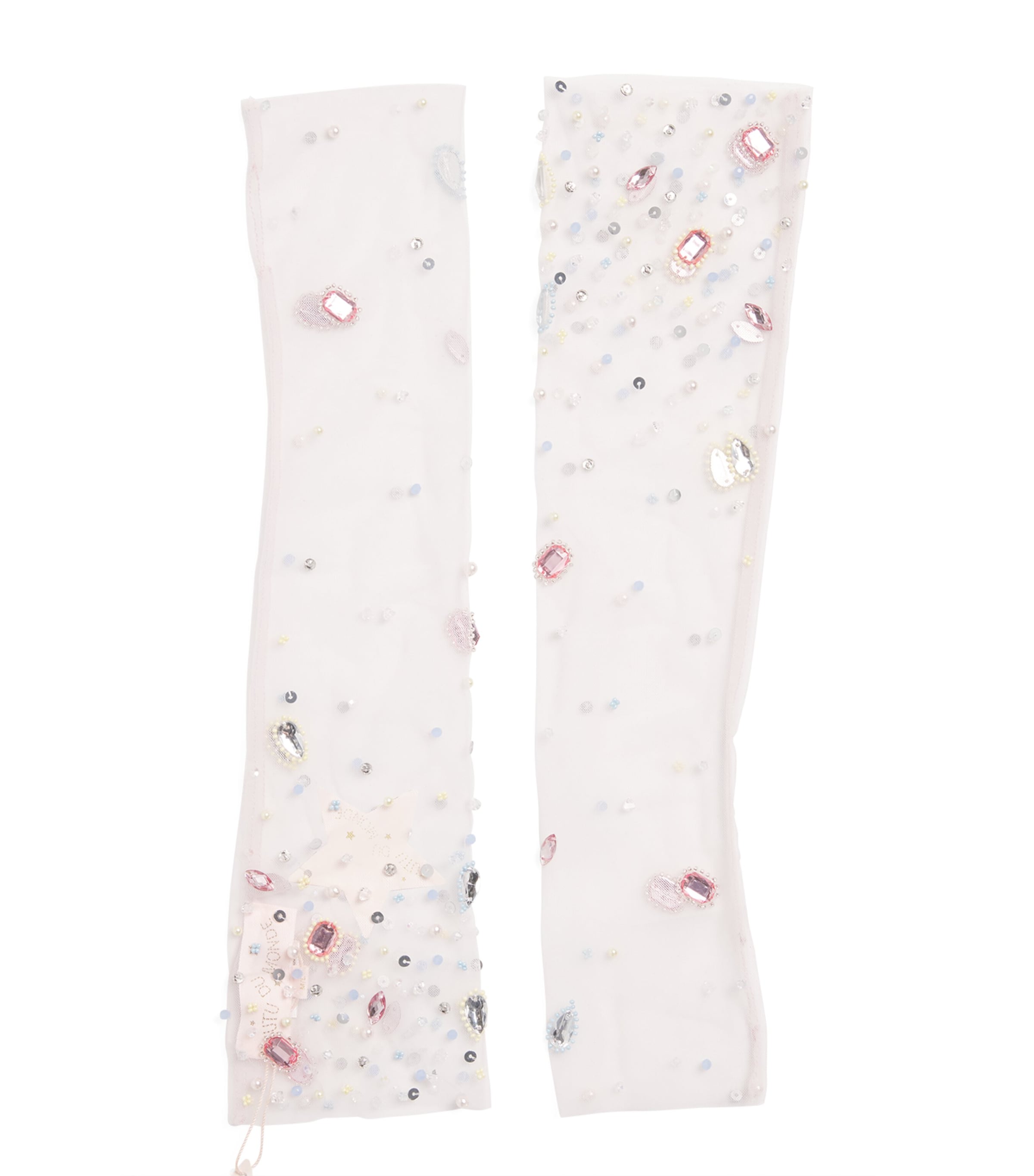 Embellished Floral Fête Gloves