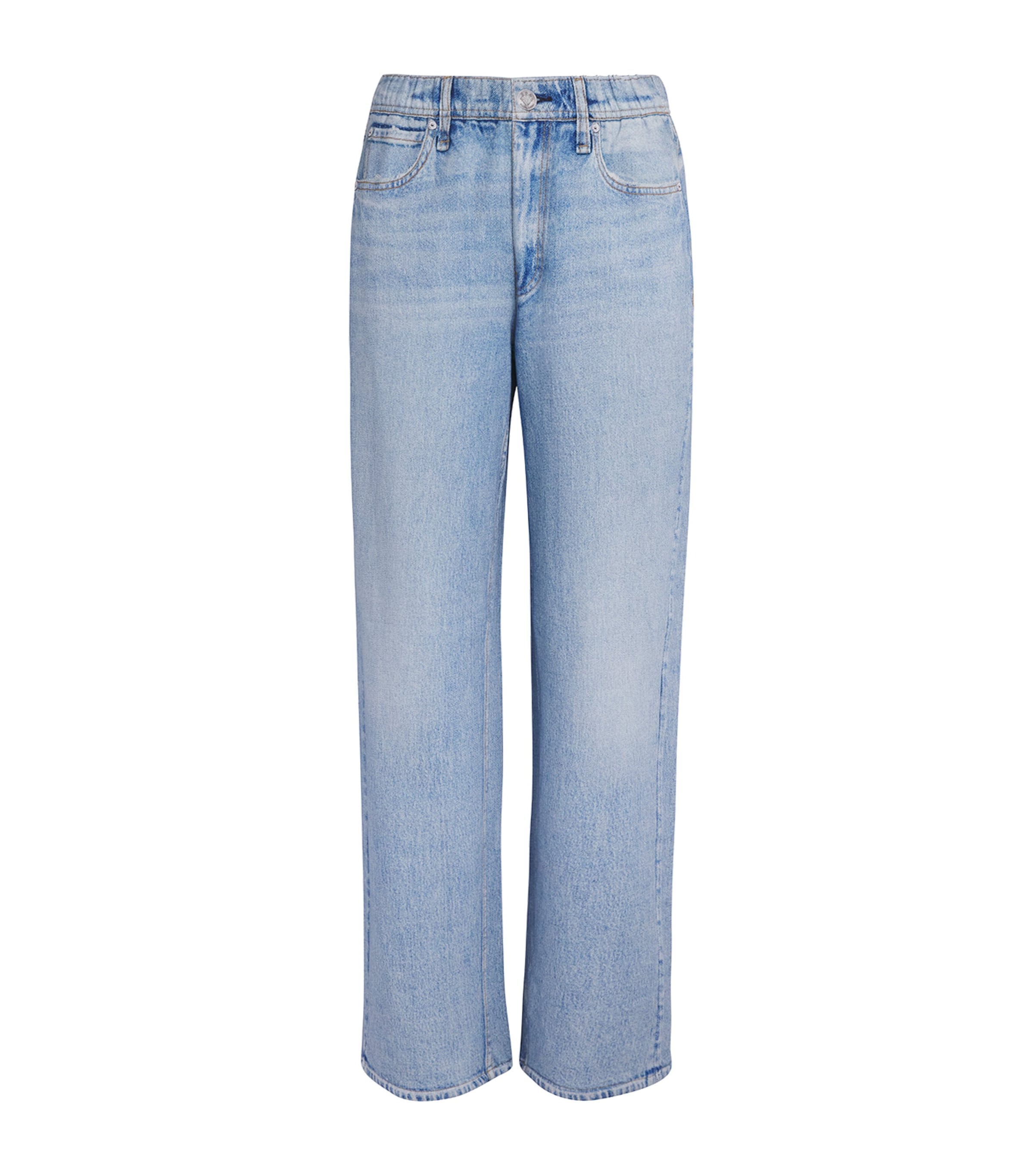 Rag & Bone Womens Trompe-l'Oeil Wide-Leg Trousers Aria