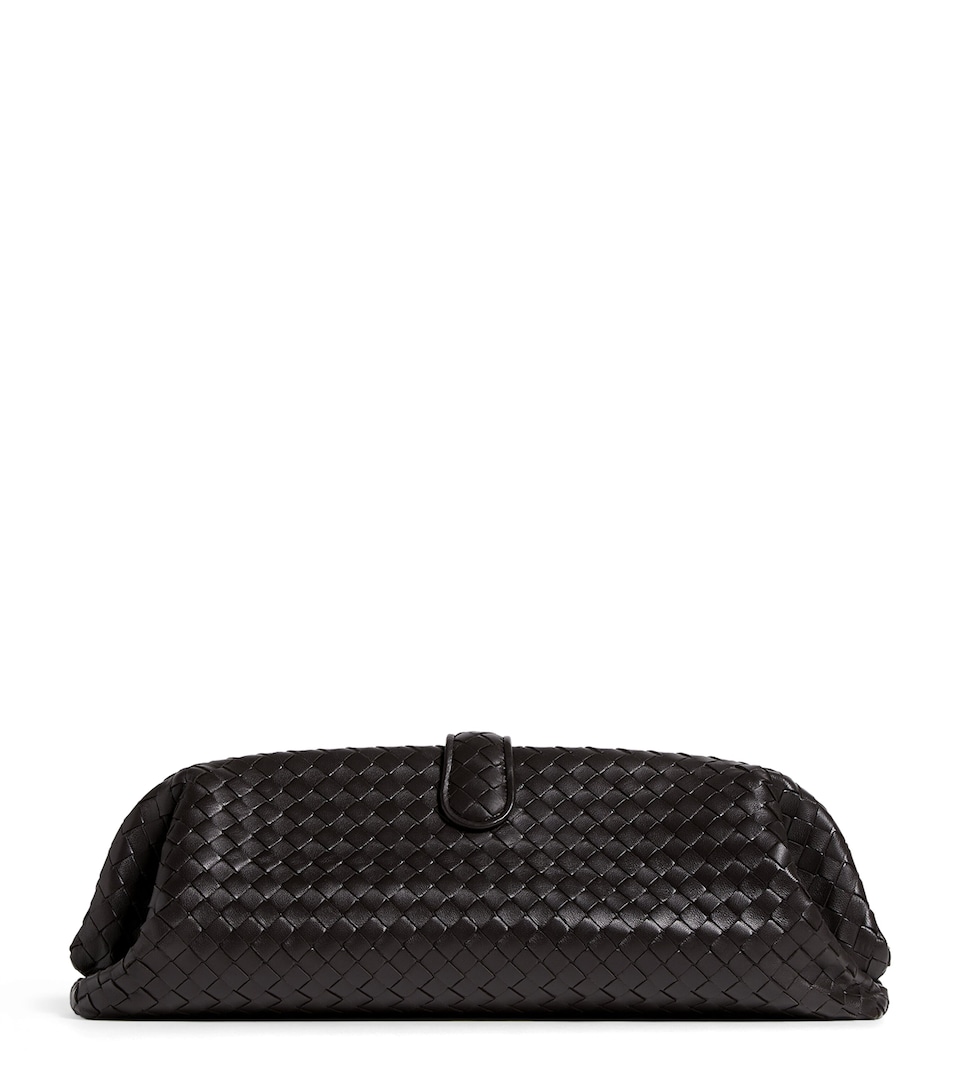 Bottega Veneta Leather Lauren 1980 Clutch Bag