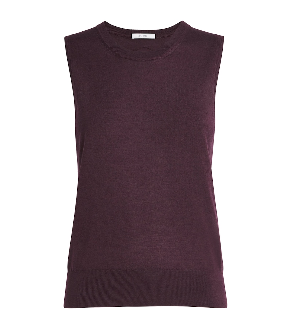 Cashmere-Silk Ava Sweater Vest