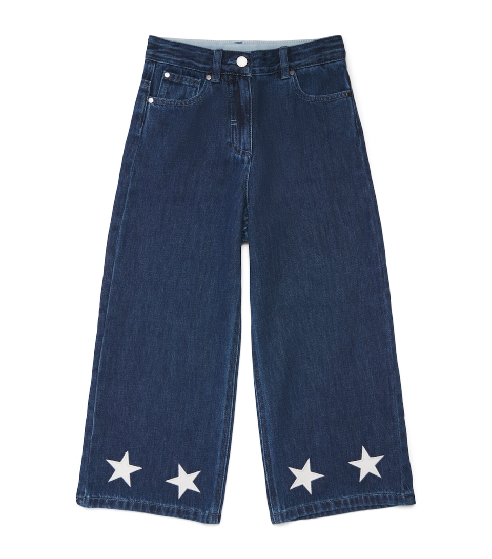 Stella McCartney Kids Star Straight Jeans (3-14 Years) Blue
