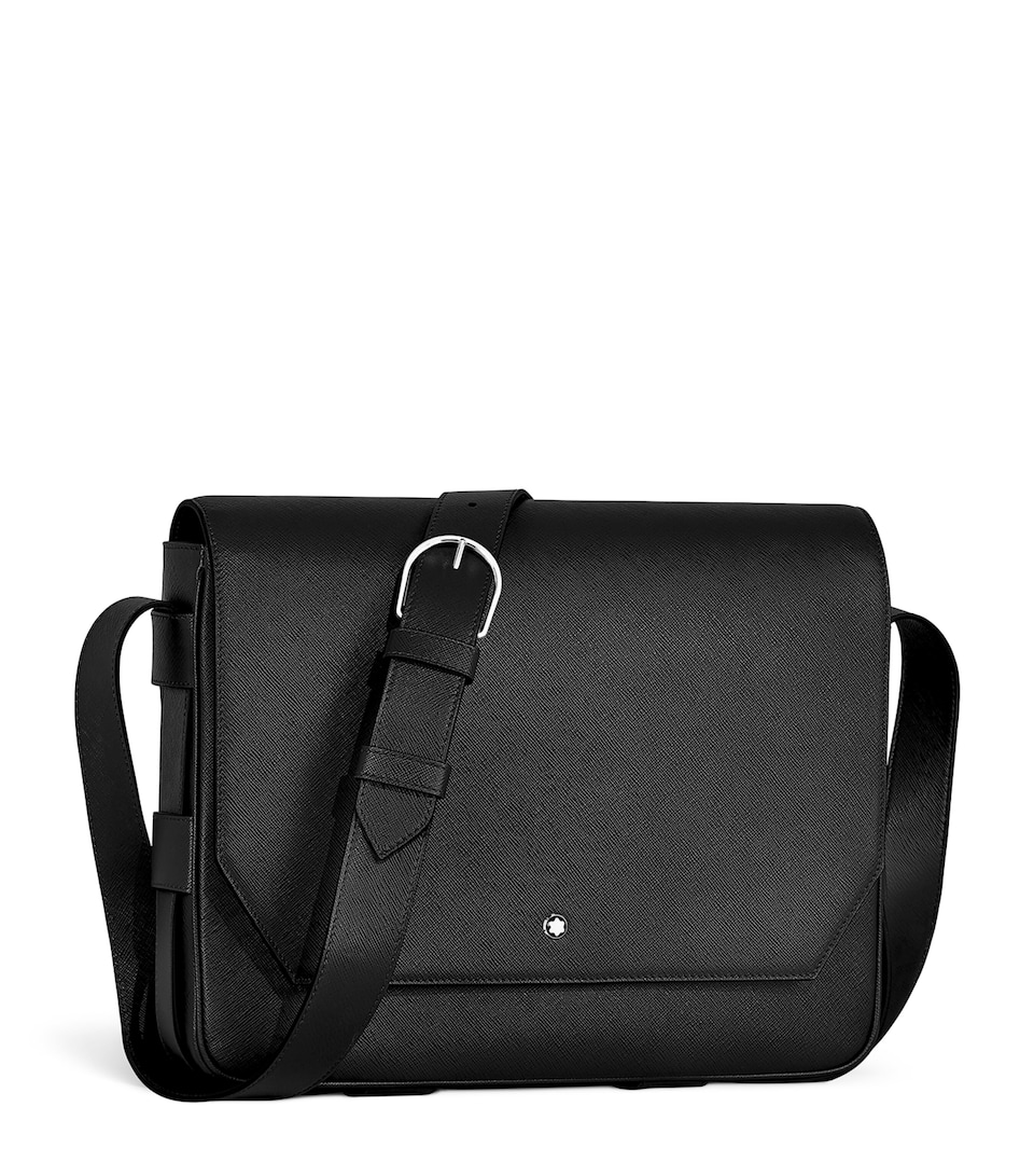 Leather Sartorial Belt Messenger Bag