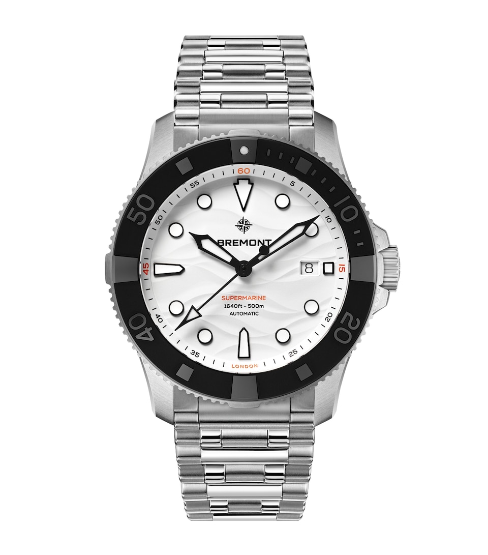 Stainless Steel 500m Supermarine Watch 43mm