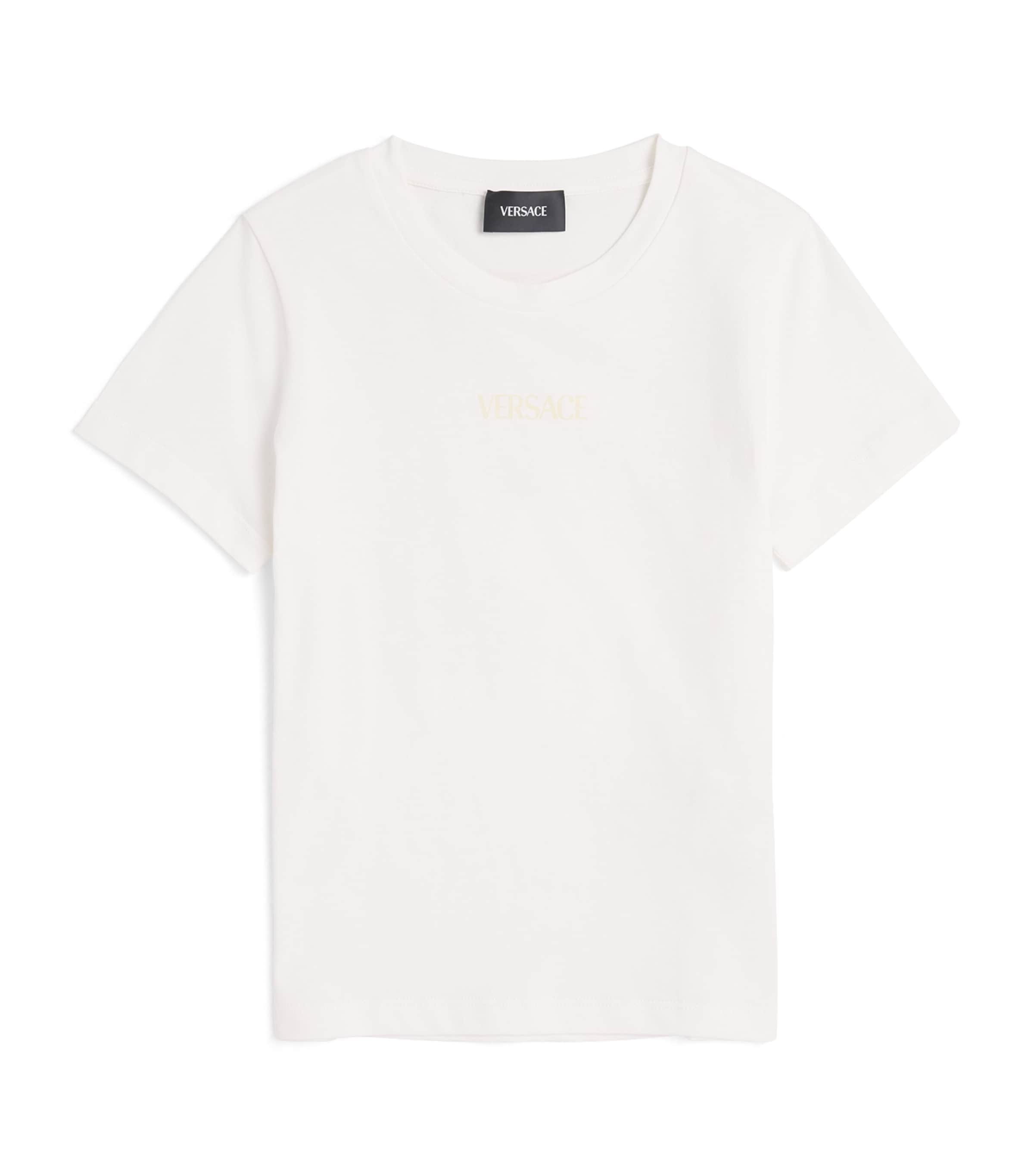Versace Kids Cotton Logo T-Shirt (6-14 Years)