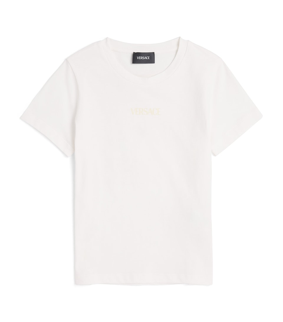 Versace Kids Cotton Logo T-Shirt (6-14 Years)