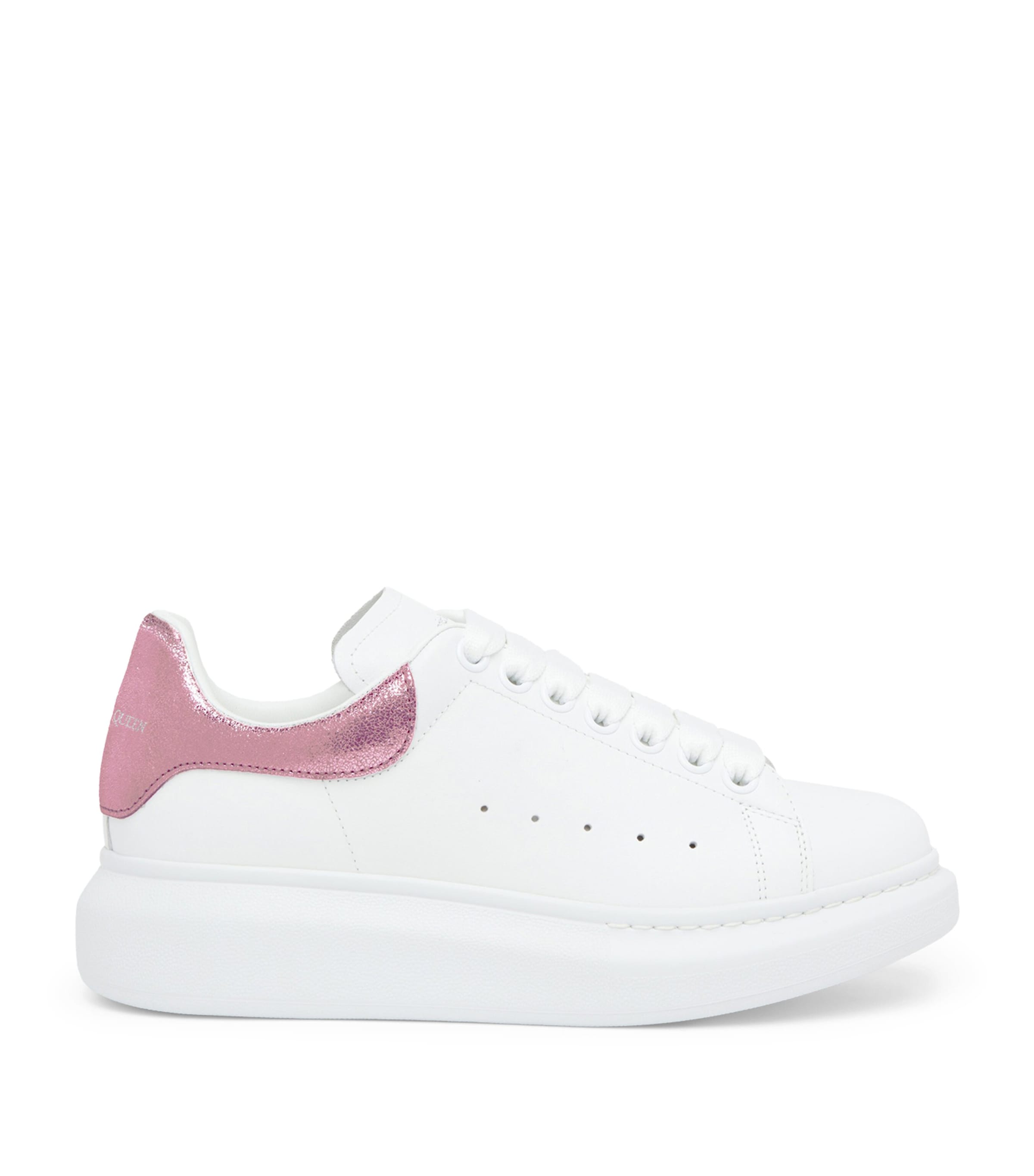 McQueen Lambskin Oversized Sneakers