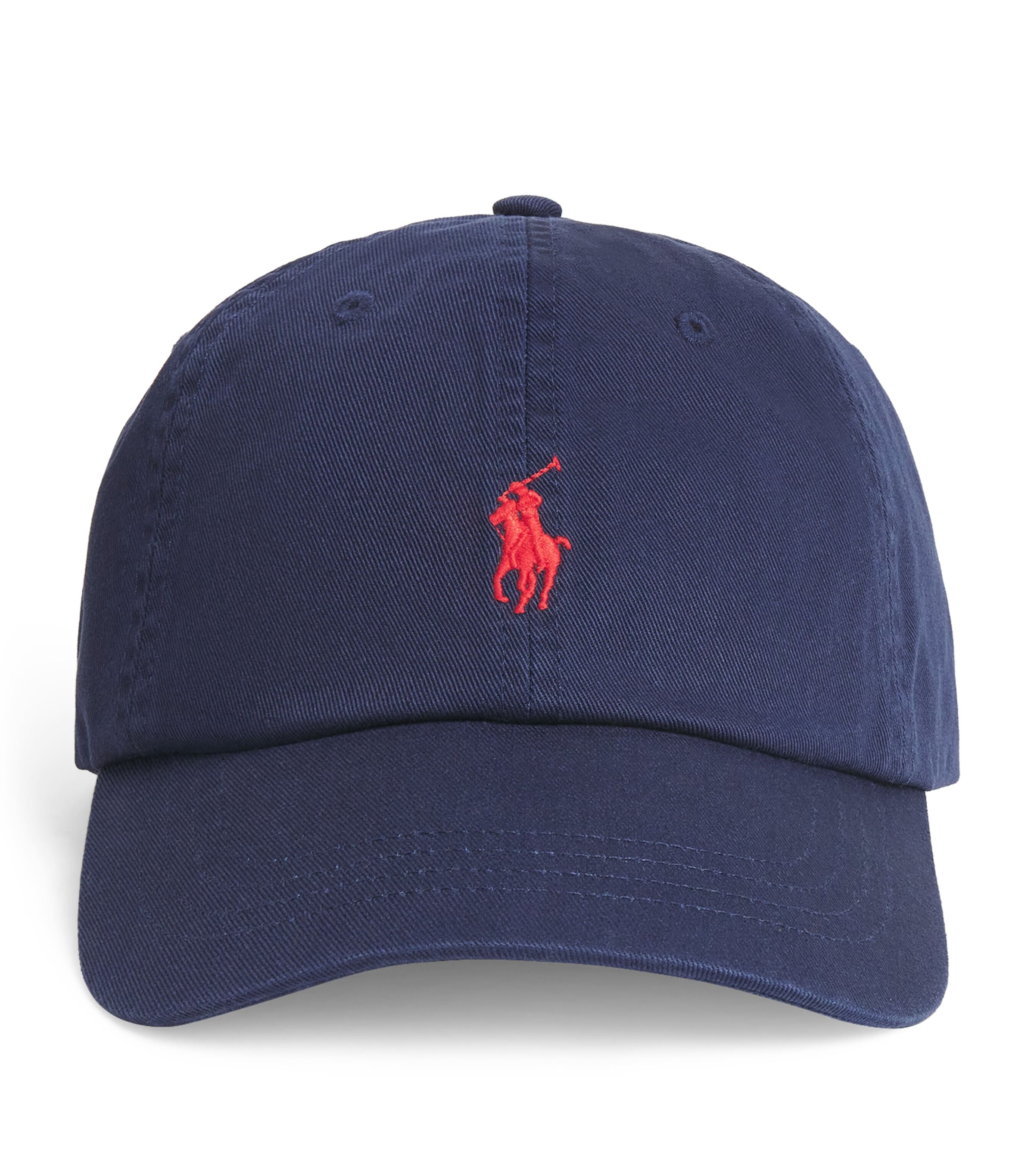 Polo Ralph Lauren Cotton Logo Baseball Cap Navy