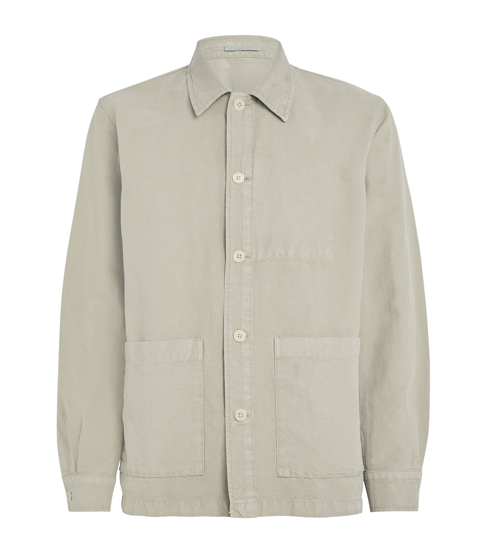 Cotton-Linen Julian Overshirt