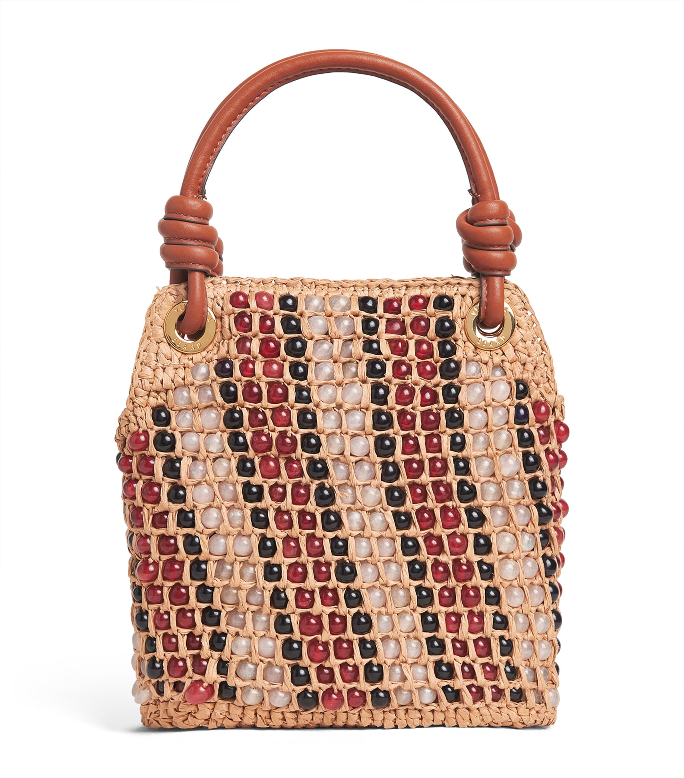 Veronica Beard Small Beaded Slouch Bag Multi