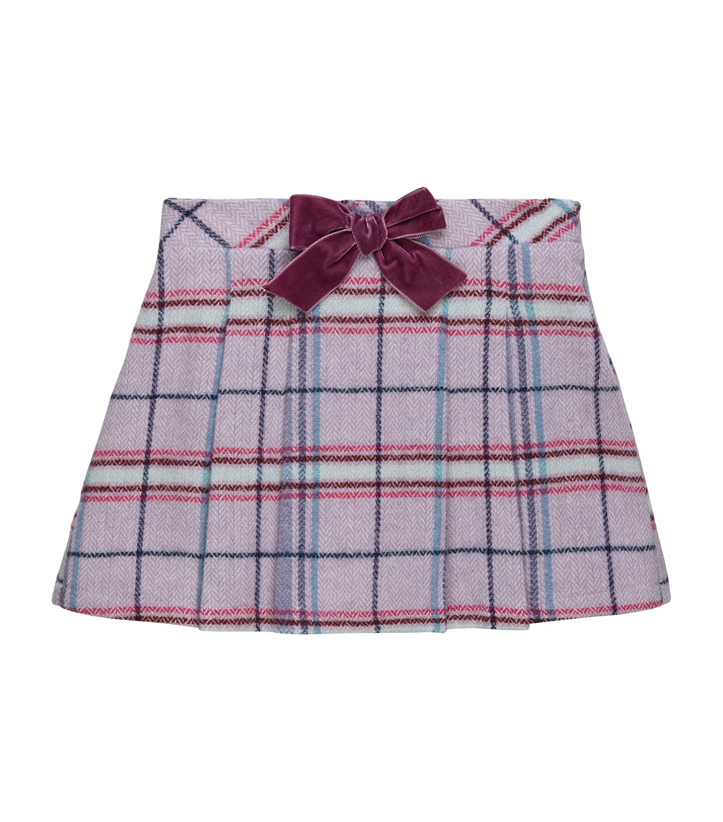 Trotters Eleanor Check Skirt (2-5 Years) Lilac