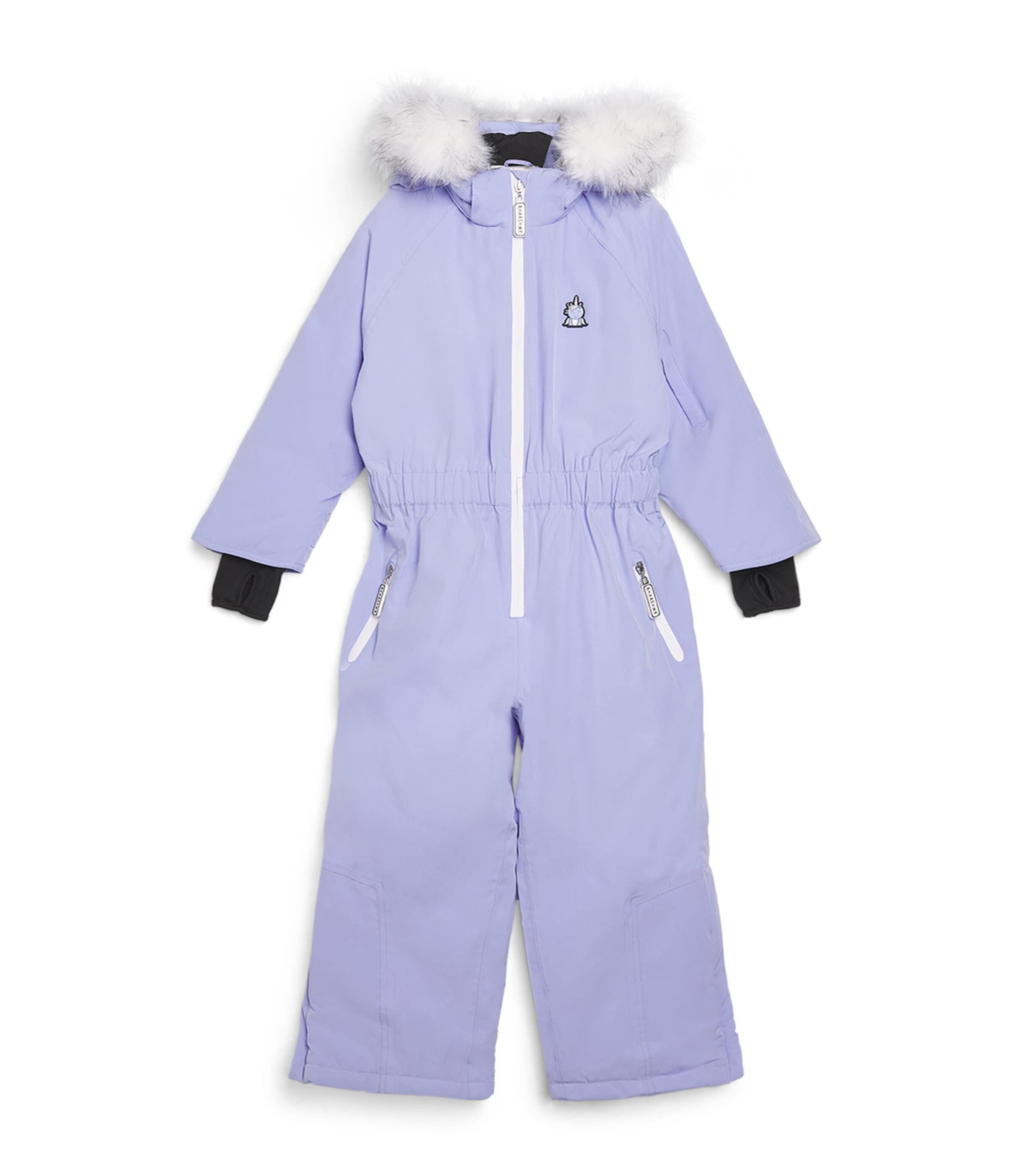 Roarsome Detachable-Hood Insulated Sparkle Ski Suit (2-7 Years) Lilac