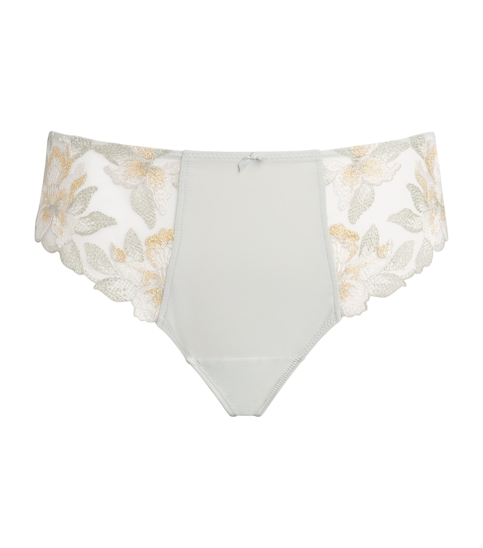 Fantasie Womens Lace Magdalena Thong Briefs Vintage Green (vin)