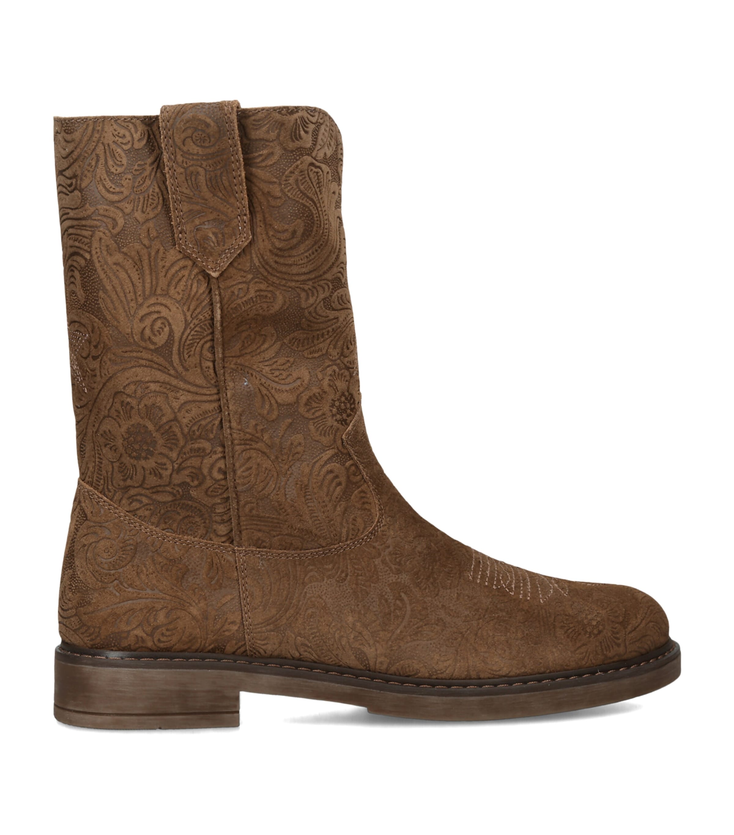 Golden Goose Suede Wish Star Ankle Boots Brown