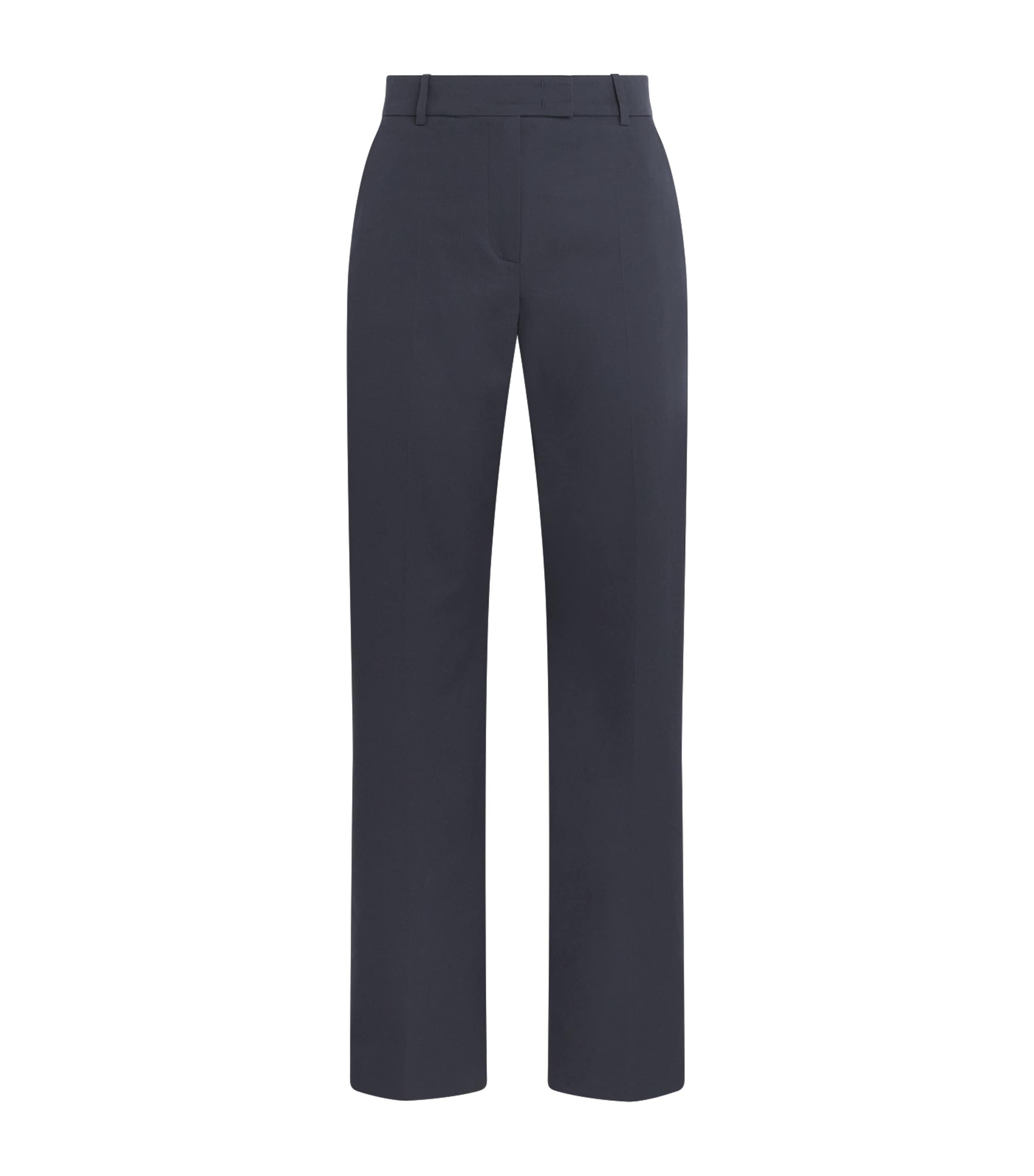 Eleventy Womens Tailored Trousers Blu Scuro