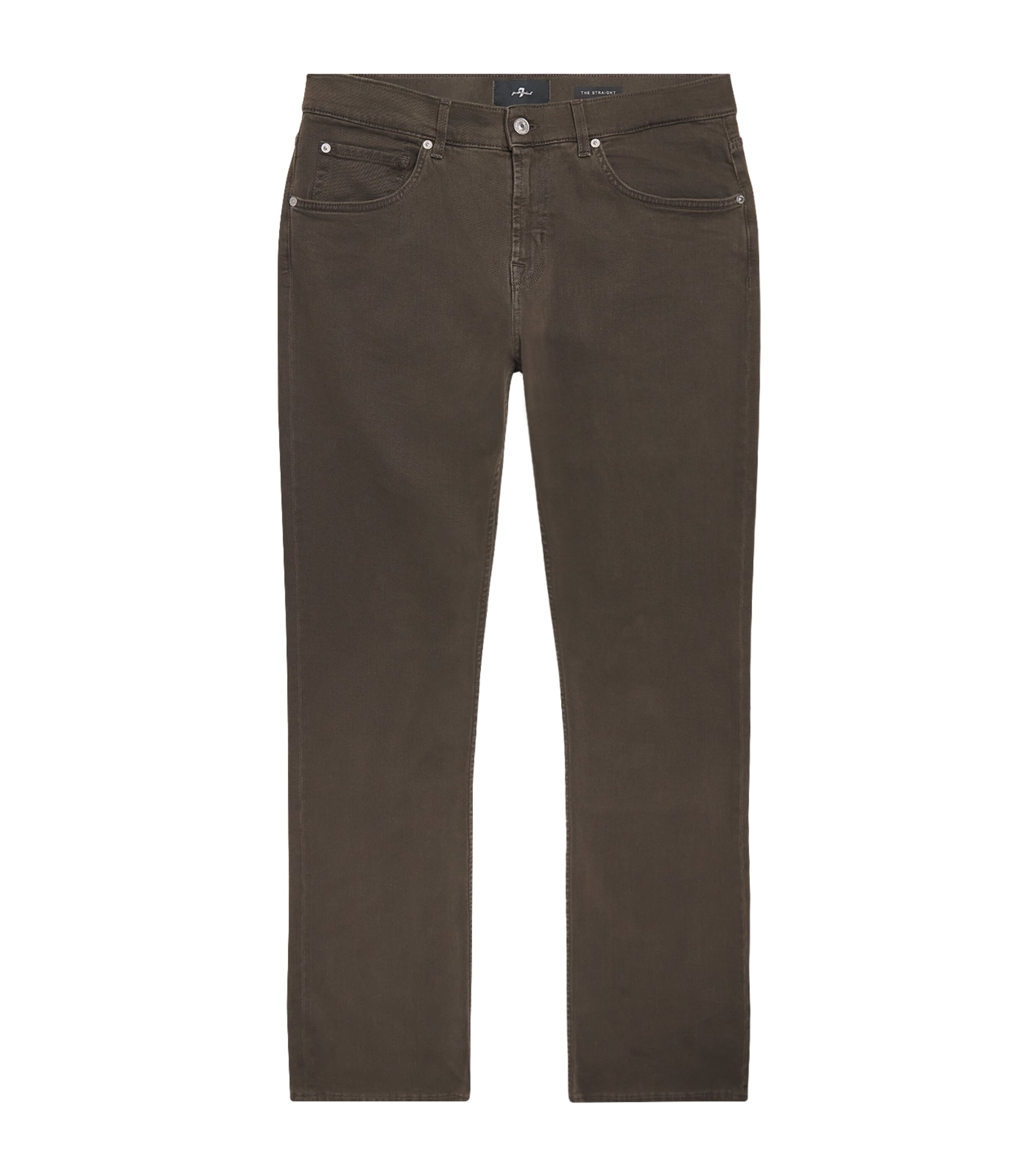 7 For All Mankind Mens The Straight Jeans Green