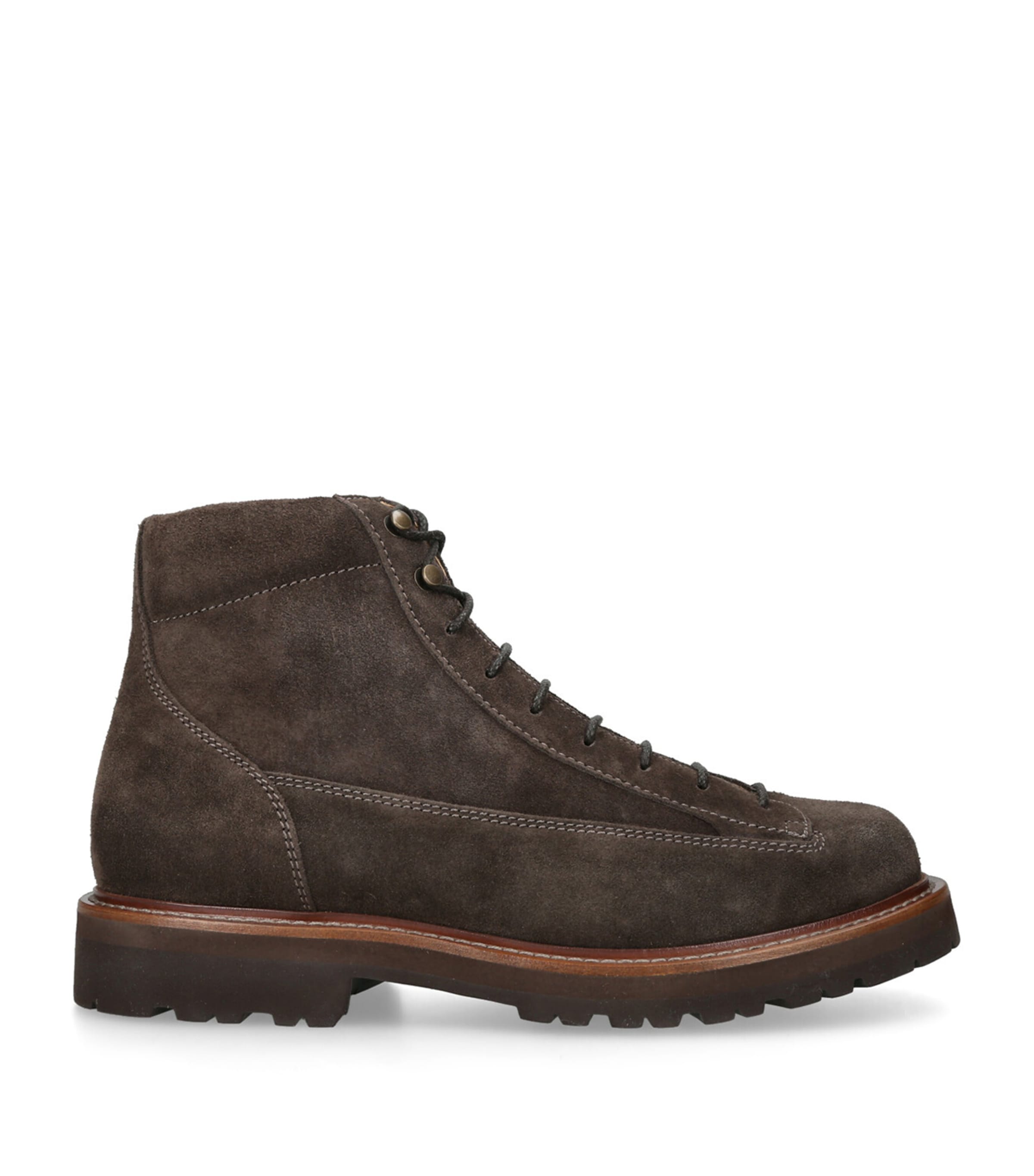 Suede Hiker Boots