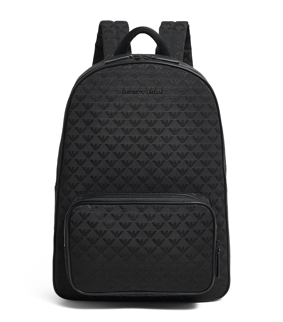 Jacquard Logo Backpack