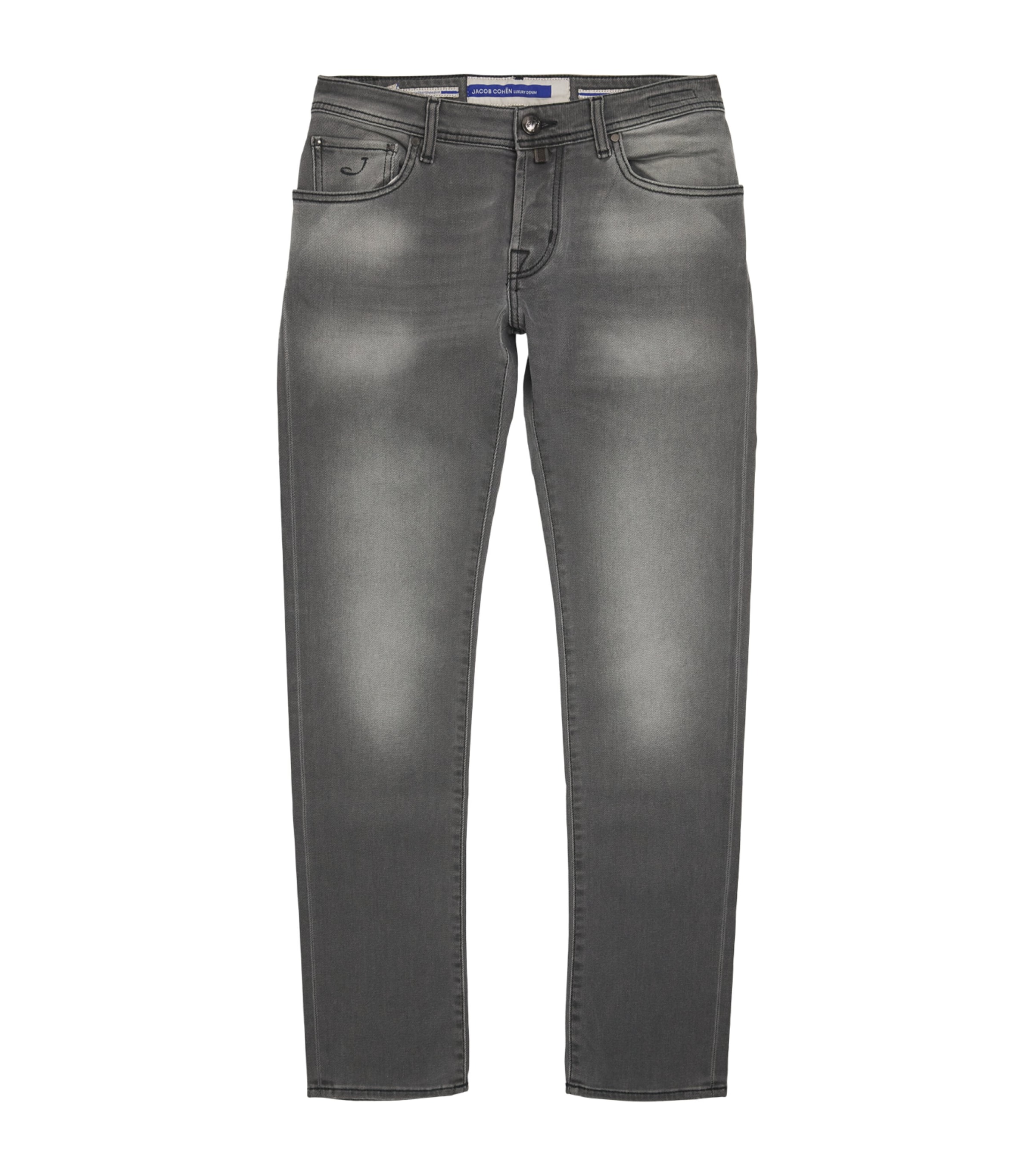 Comfort-Stretch Faded Slim Jeans